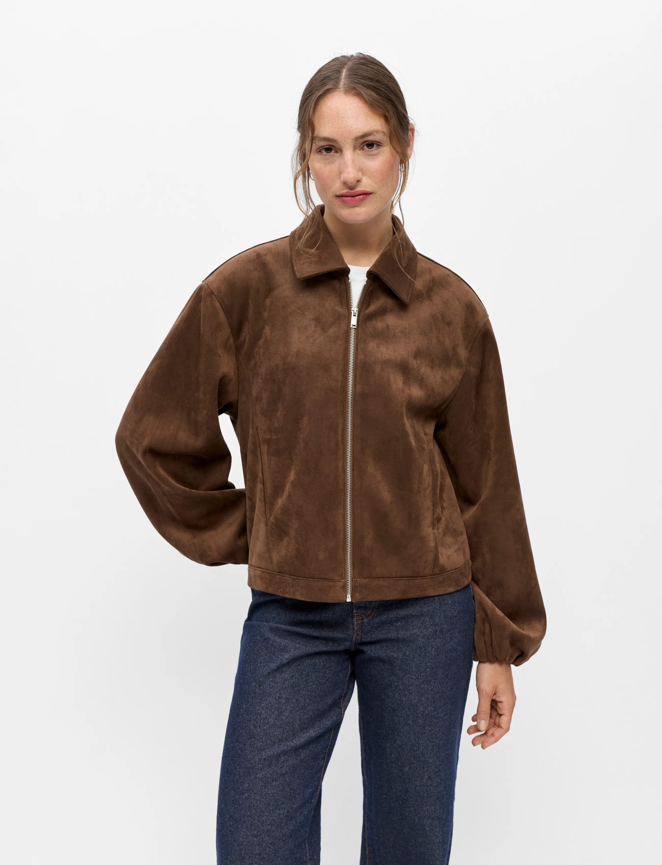 Object - OBJDENNA L/S SHORT JACKET NOOS - forårsjakker - carafe - 4