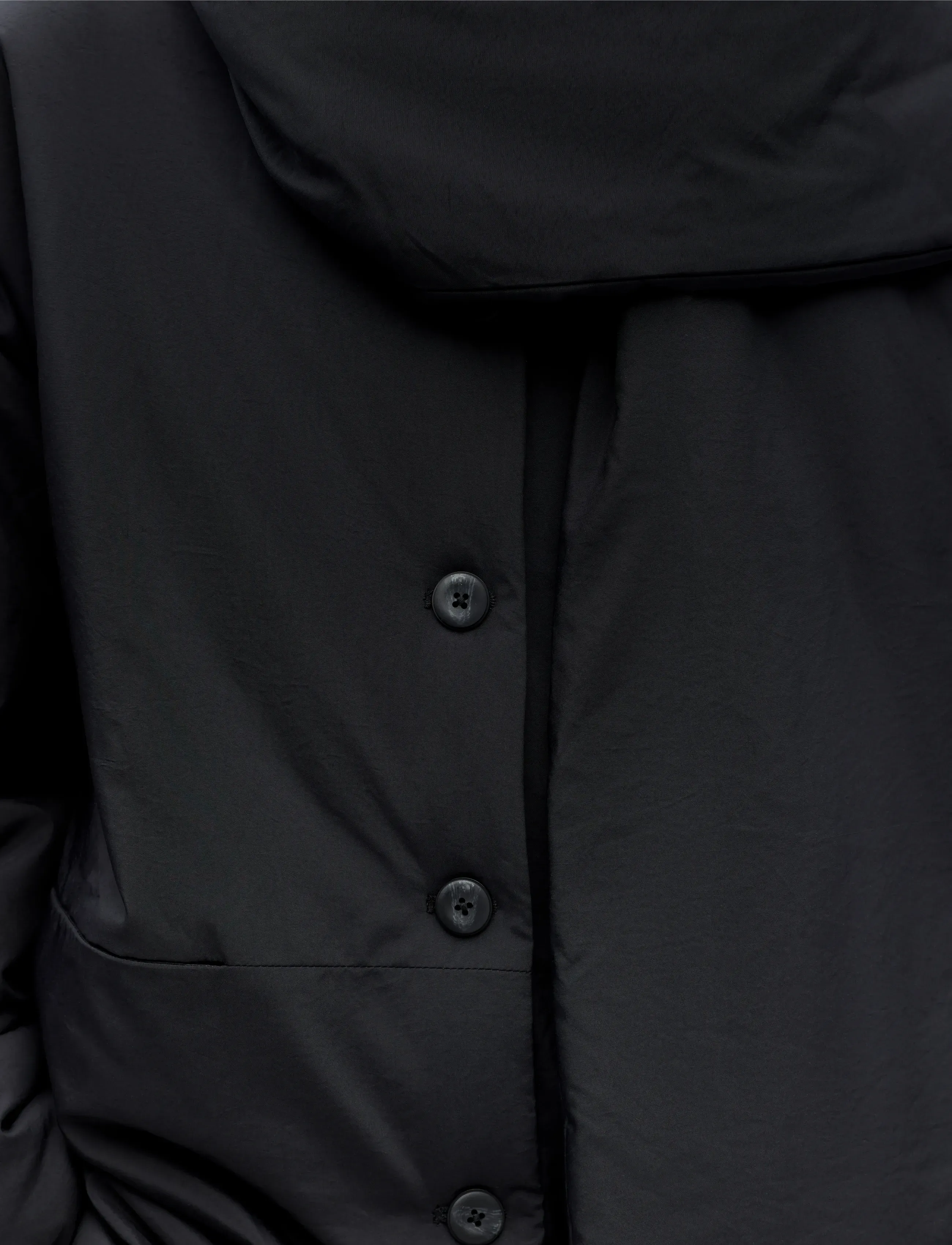 Object - OBJGEMMI L/S LO SCARF JACKET NOOS - black - 5