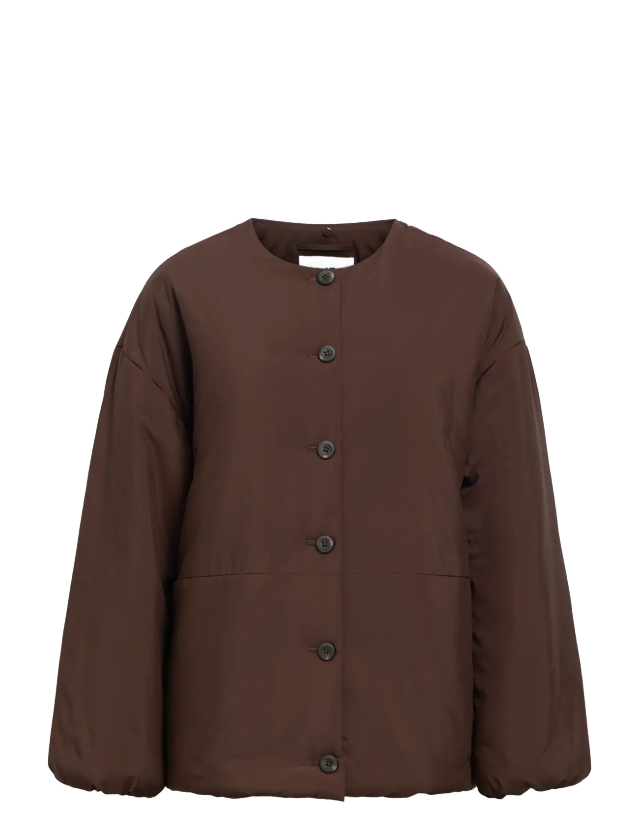 Object - OBJGEMMI L/S LO SCARF JACKET NOOS - seal brown - 2