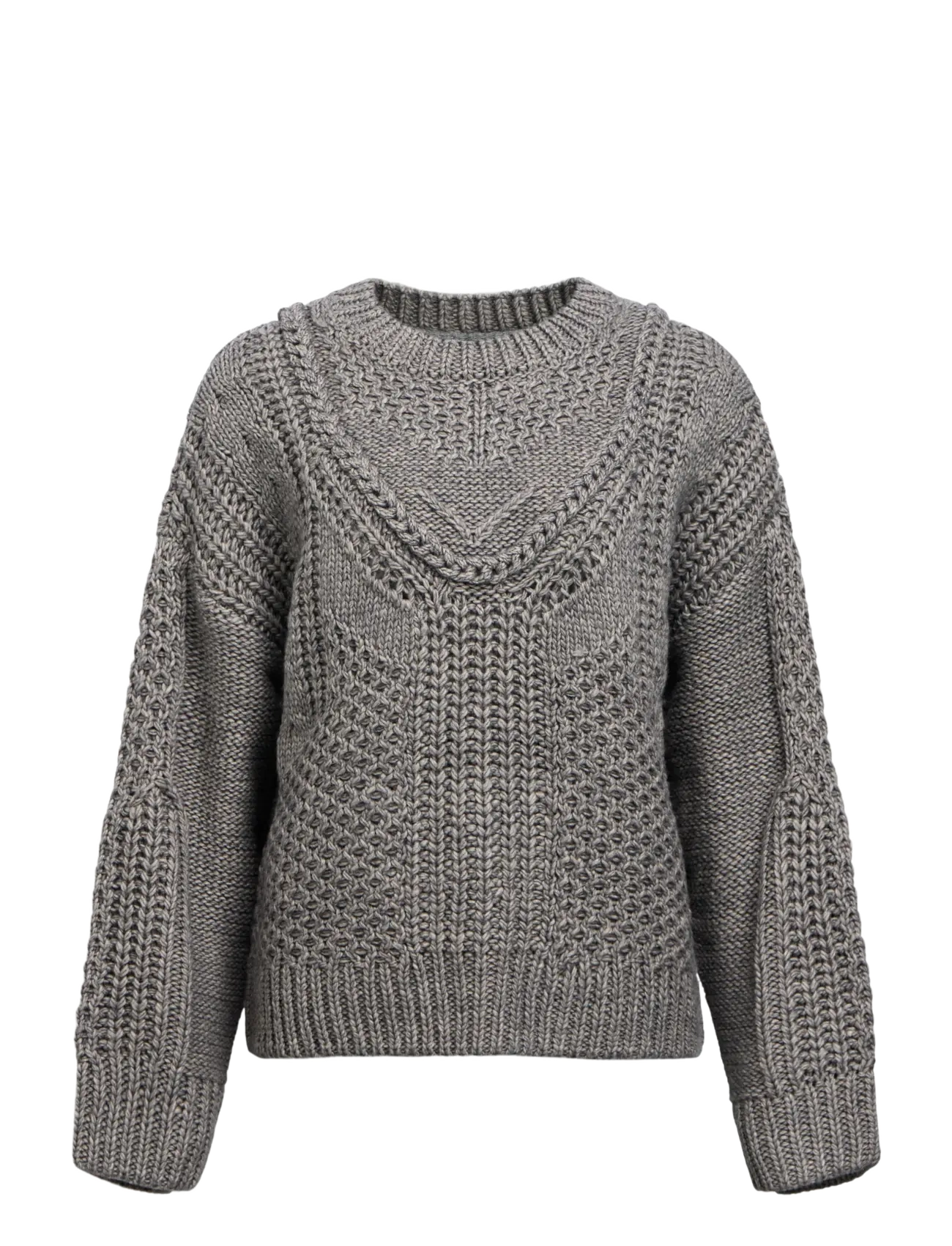 MEDIUM GREY MELANGE