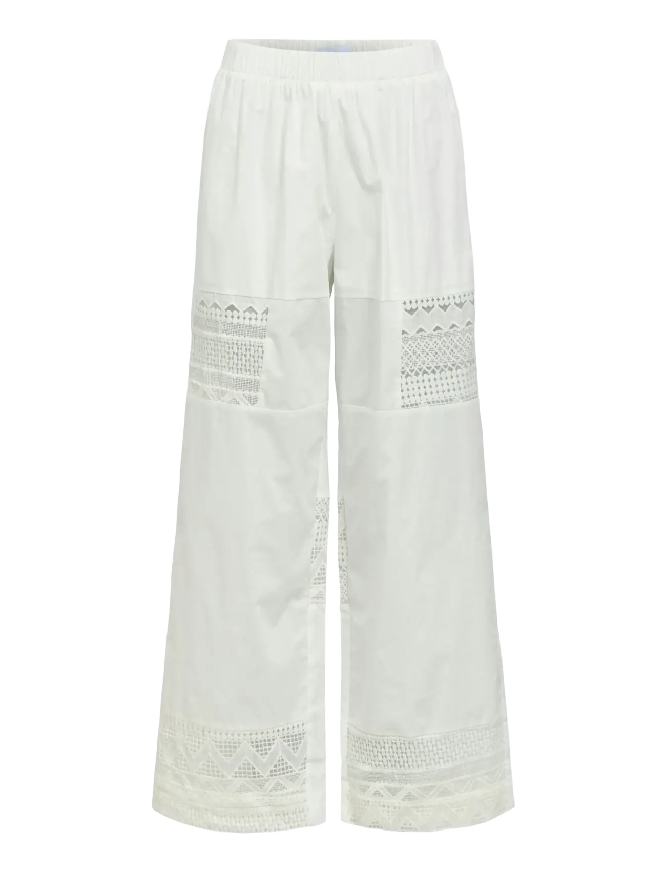 Object Objnuna Mw Lo Pant E Hs 26, Kvinder, Blonde Vide Ben Bukser, Hvid, Str: 34