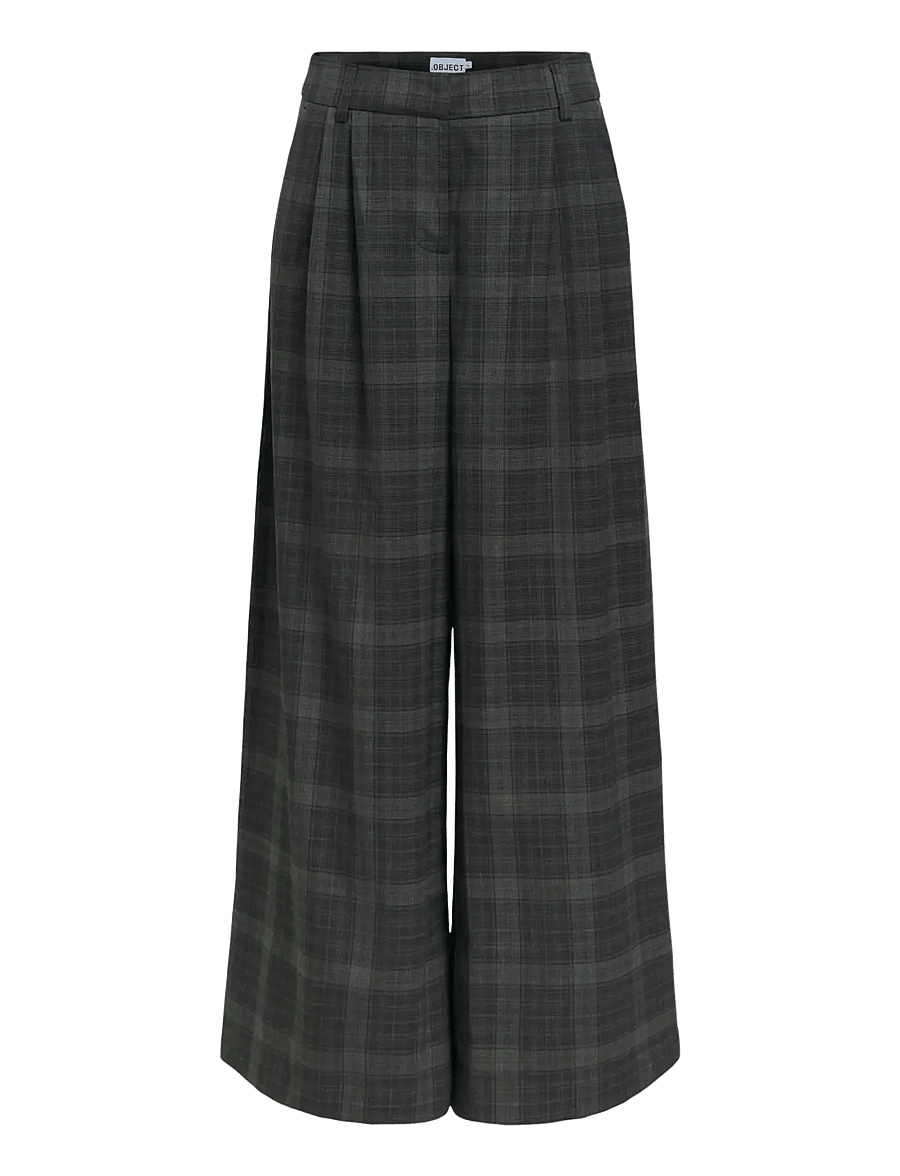 Object - OBJDIENA HW WIDE PANT 146 - culottes - black - 1
