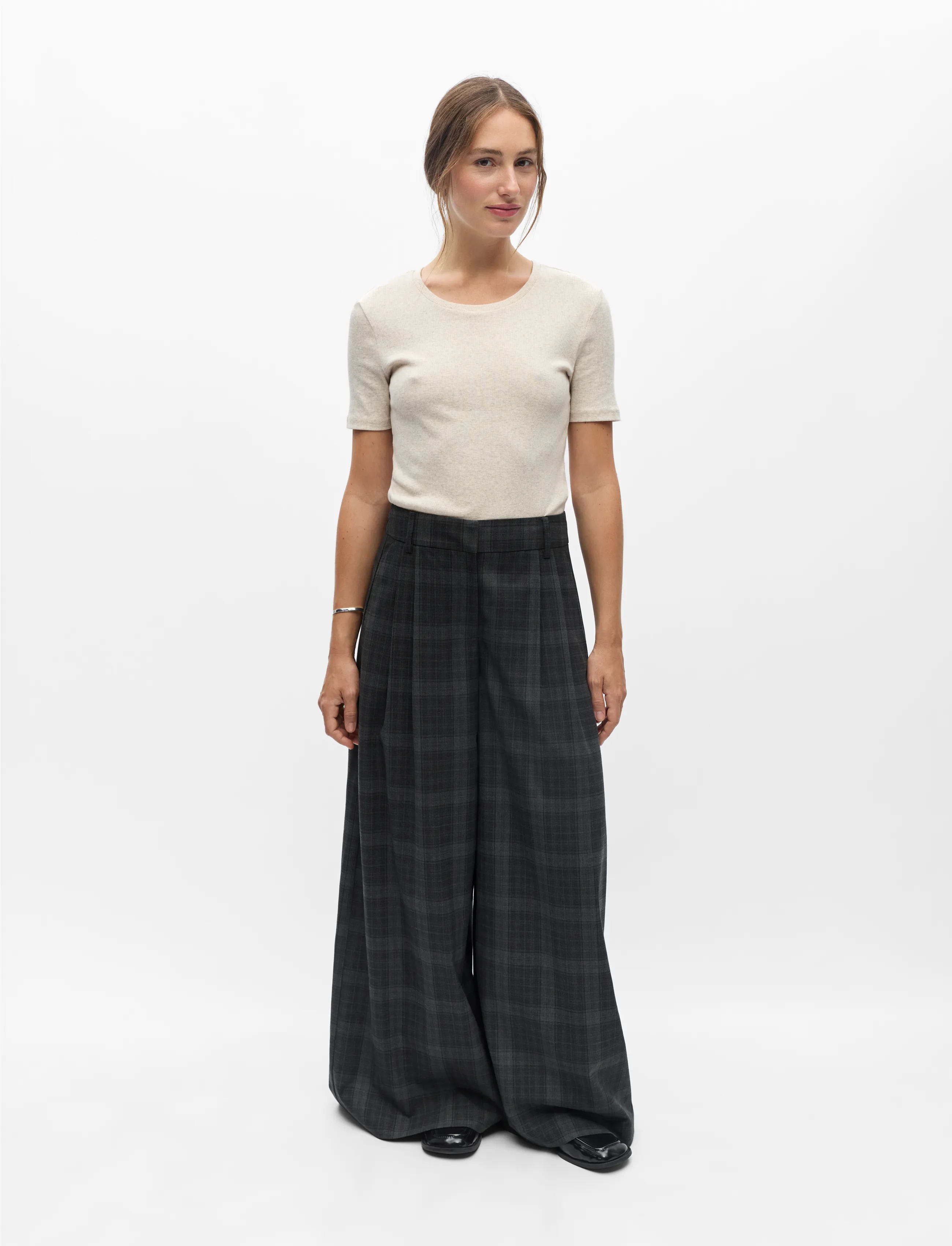Object - OBJDIENA HW WIDE PANT 146 - culottes - black - 3