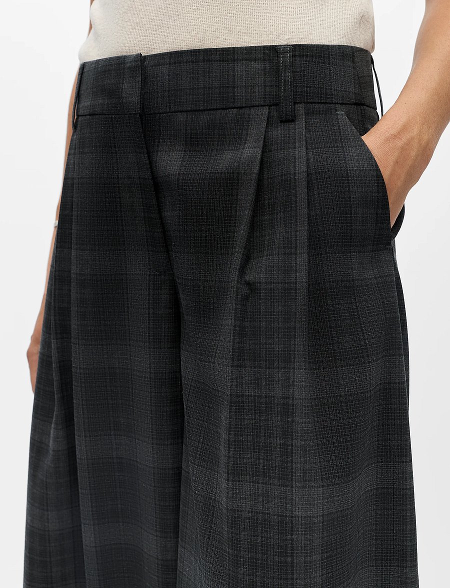Object - OBJDIENA HW WIDE PANT 146 - culottes - black - 4