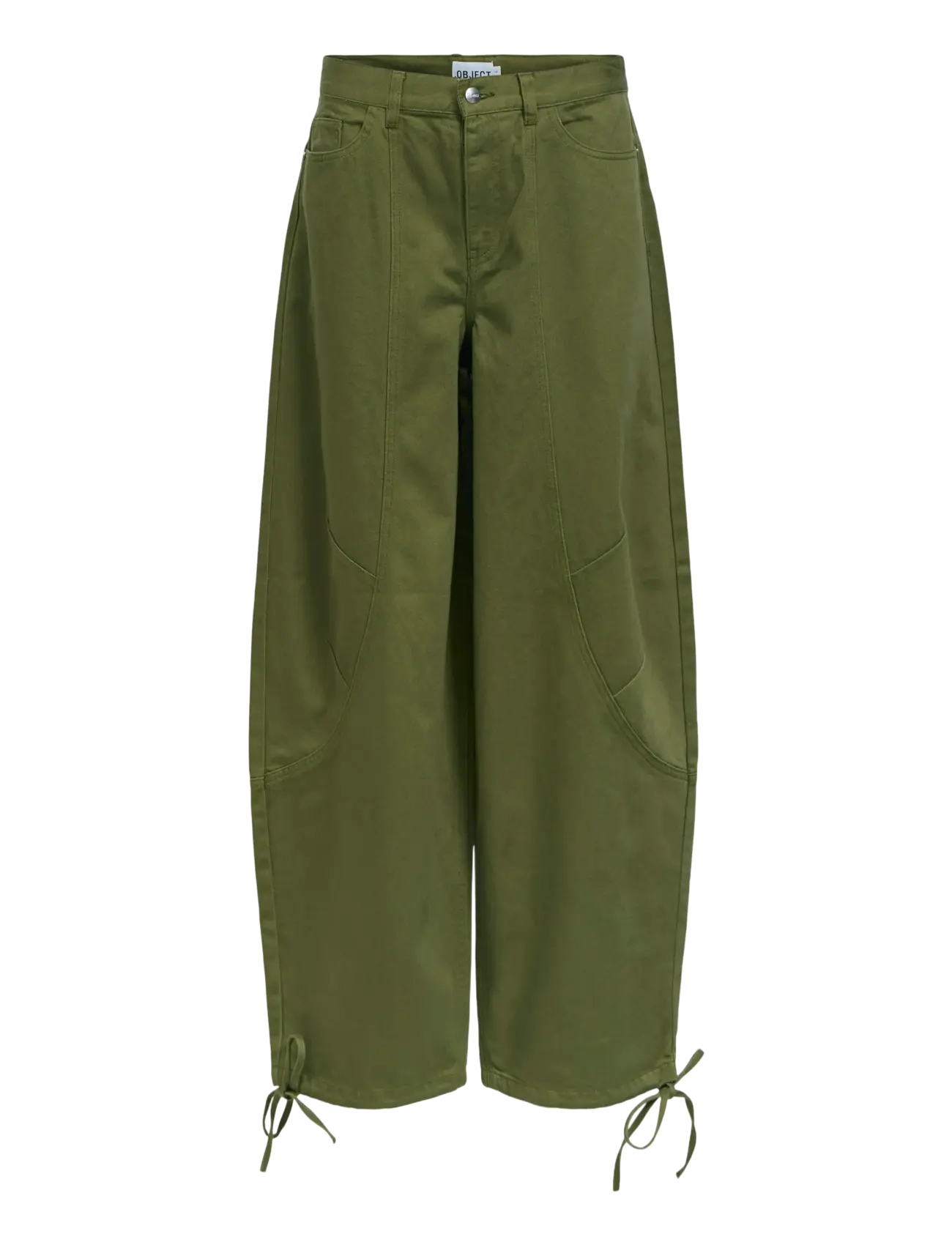 Object - OBJNANDA MW LOOSE PANT 146 - barrelbyxor - bronze green - 1