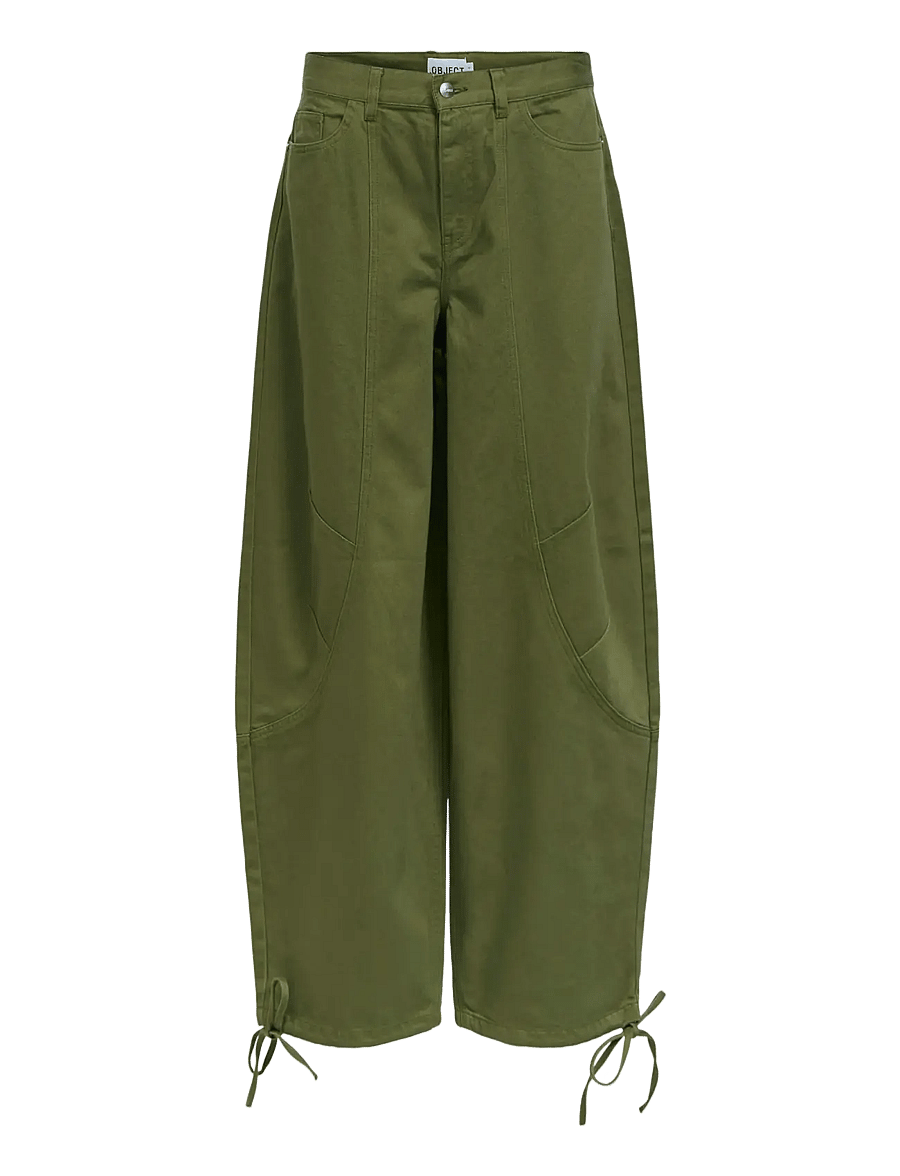 Object - OBJNANDA MW LOOSE PANT 146 - barrelbyxor - bronze green - 1