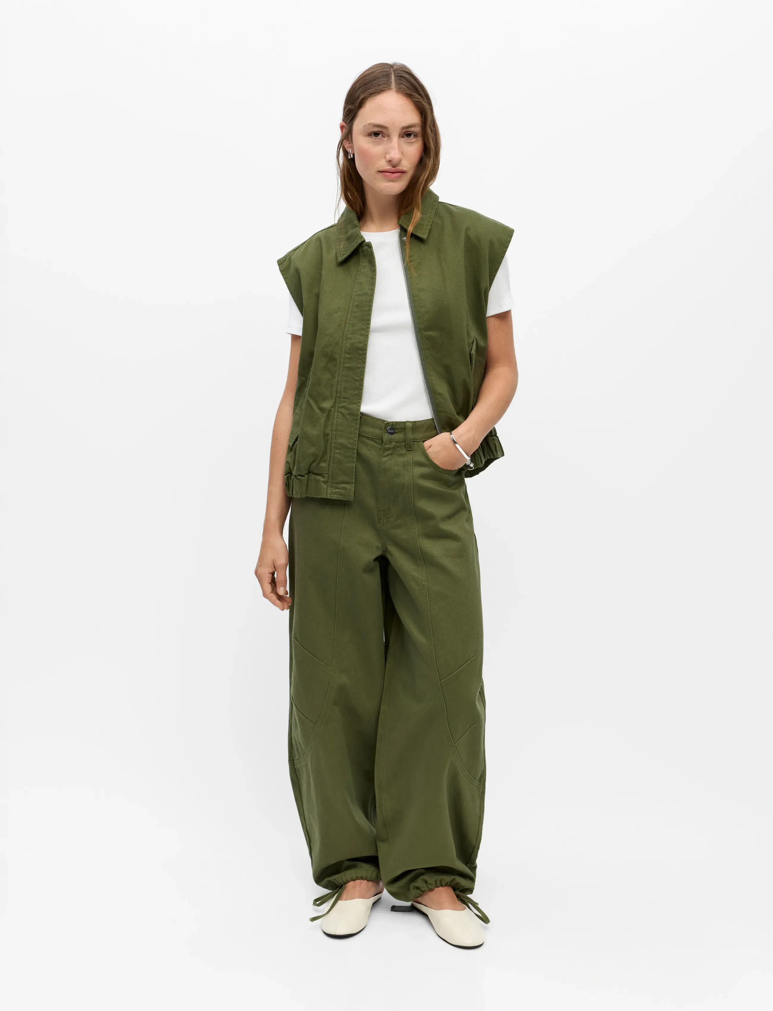 OBJECT Objnanda Mw Loose Pant 146 kostymbyxor dam – bild 3