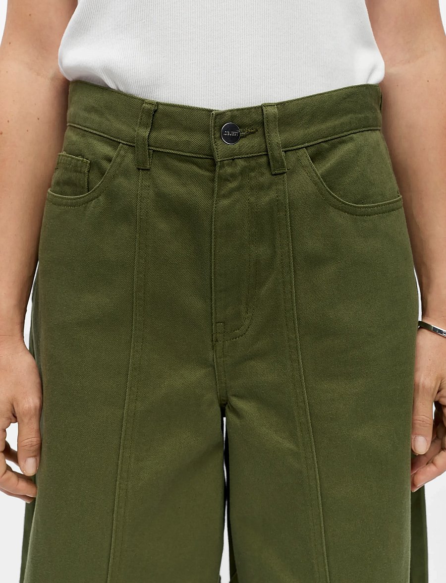 Object - OBJNANDA MW LOOSE PANT 146 - barrelbyxor - bronze green - 5