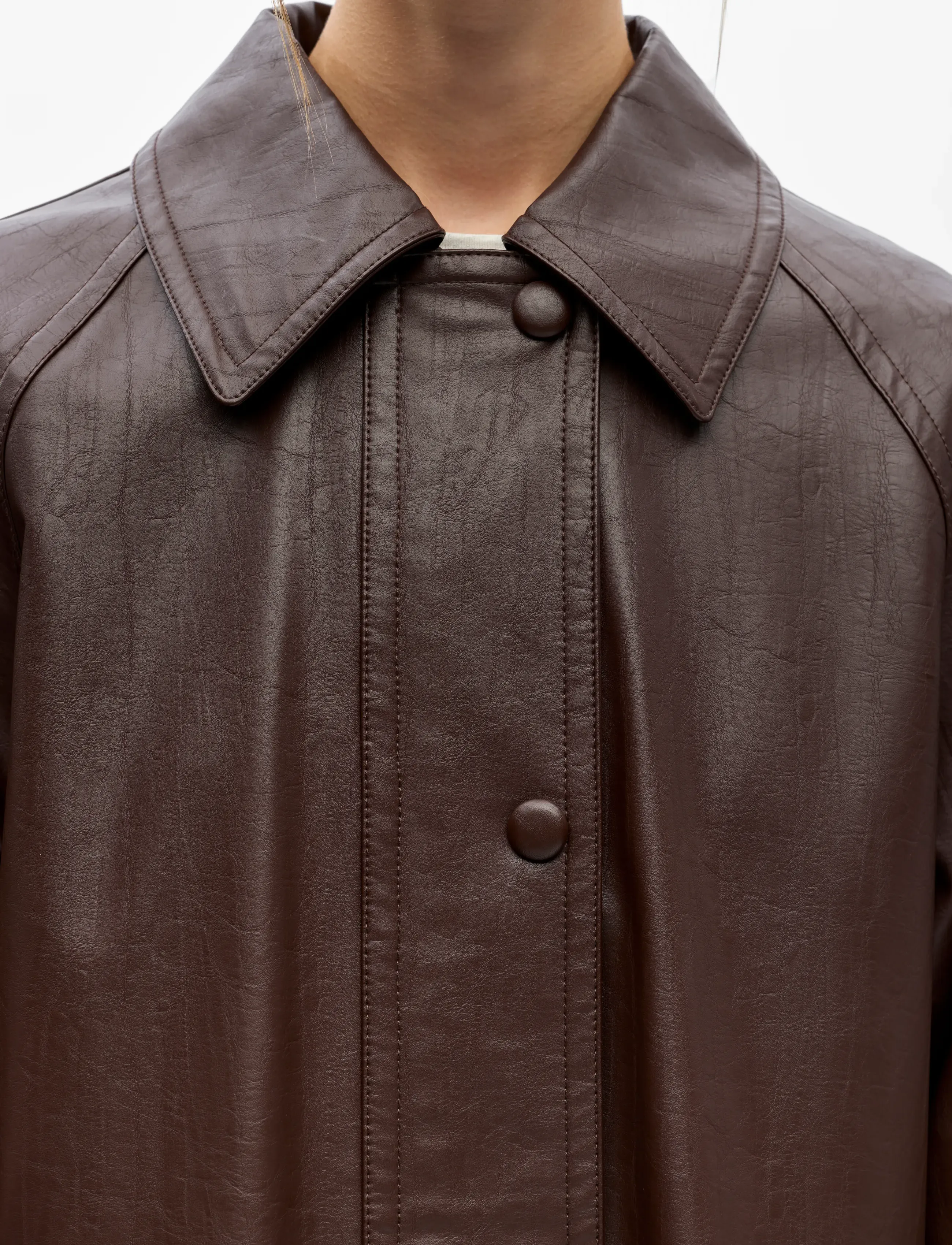 Object - OBJOLIVE L/S RE JACKET 146 - utility-jacken - seal brown - 4