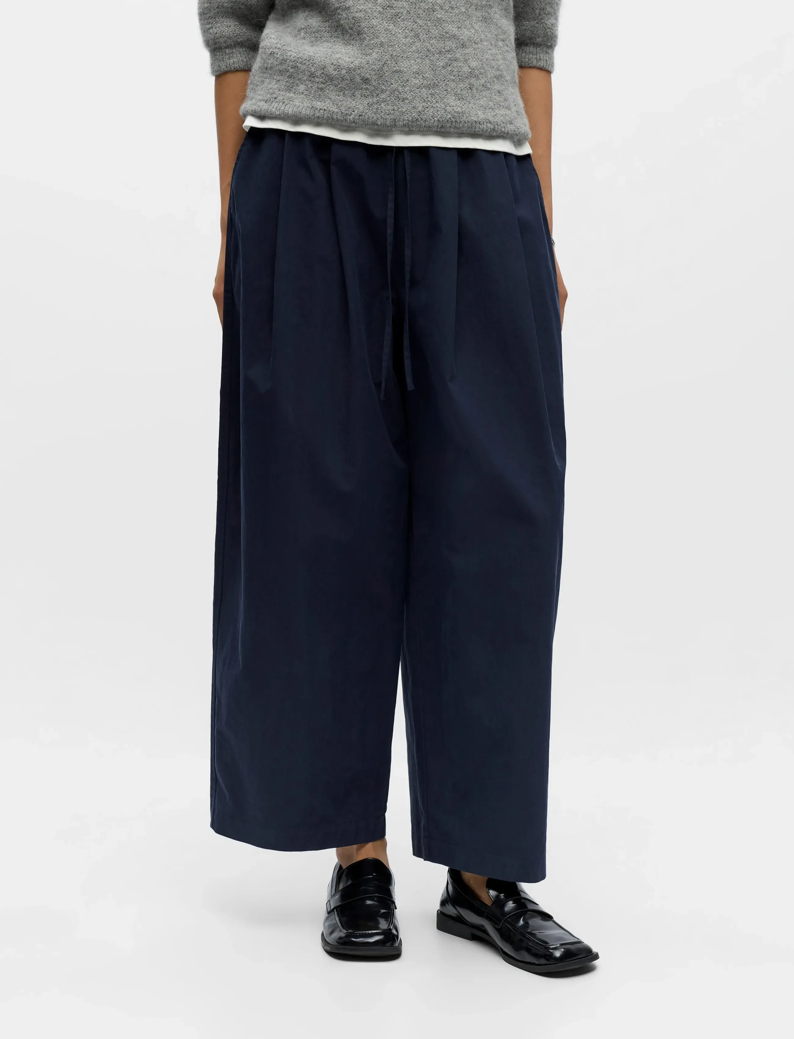 Object OBJBERTA MW BARREL PANT E DIV - Hosen - SKY CAPTAIN / navy