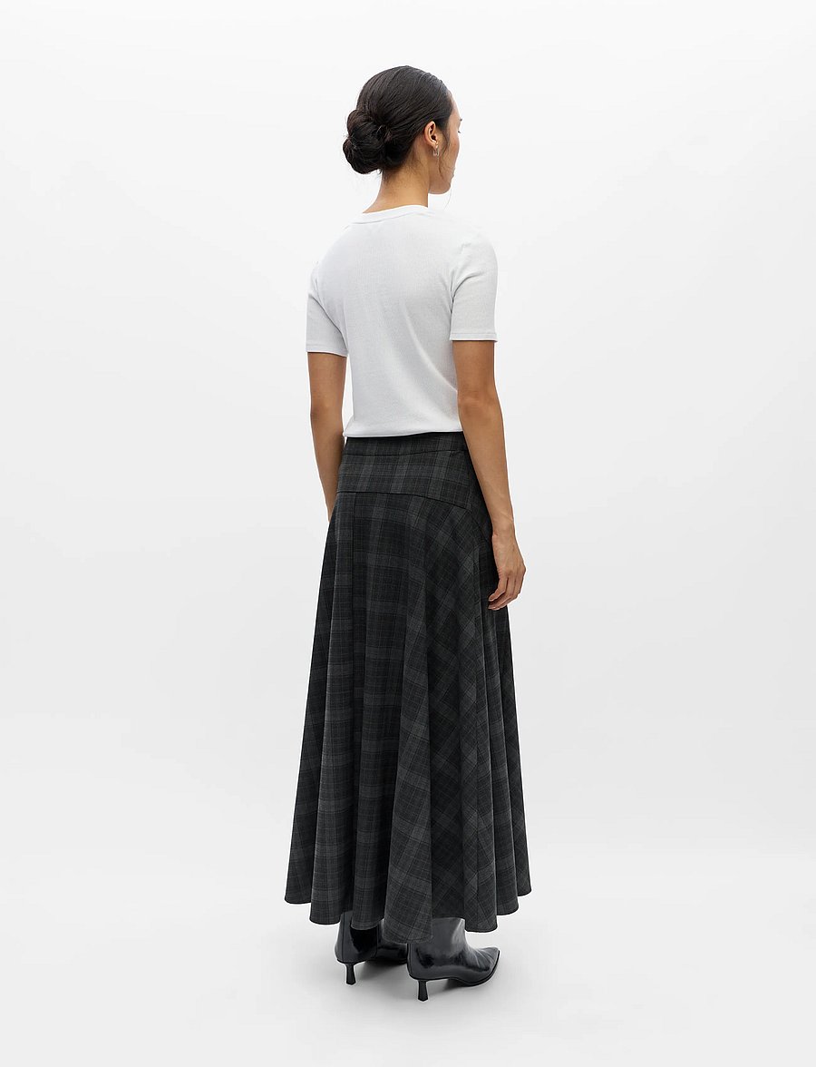 Object - OBJDIENA HW LONG SKIRT 146 - maxi nederdele - black - 2