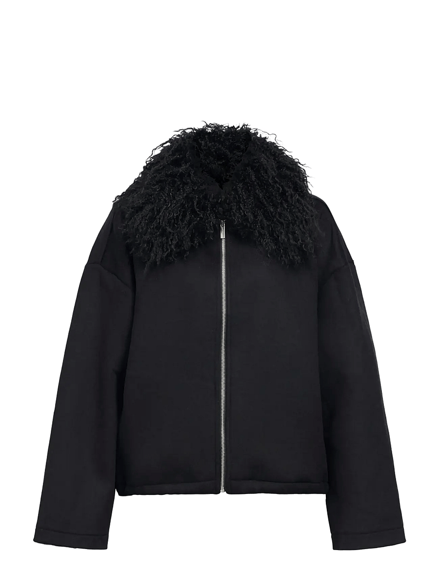 Object - OBJSHAGGY MOORE BOMBER JACKET 146 - black - 1