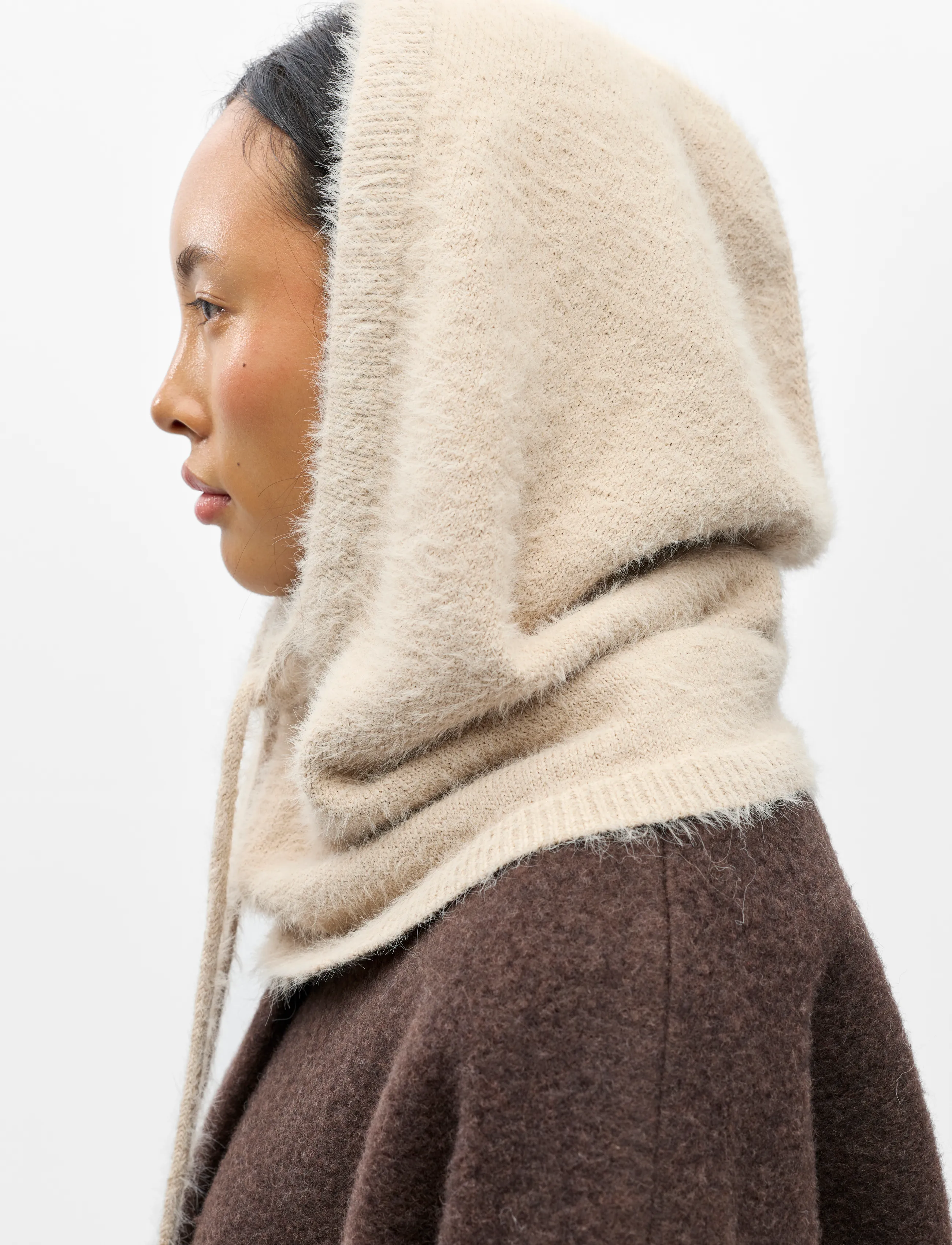 Object - OBJHARRIET BALACLAVA 146 - madalaimad hinnad - silver gray - 2
