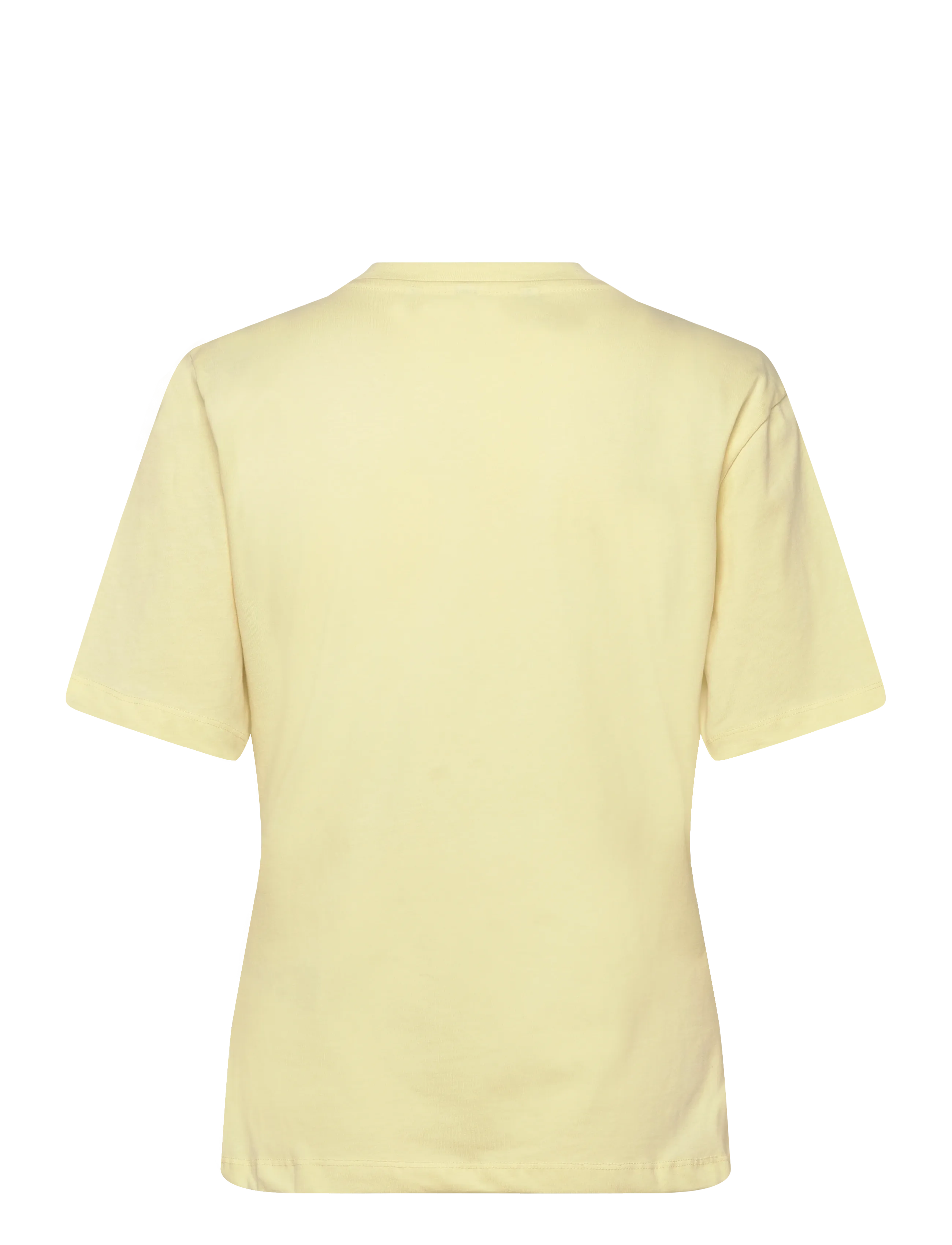 Object - OBJGIMA S/S FITTED TEE E SS FAIR 26 - t-shirts - tender yellow - 1