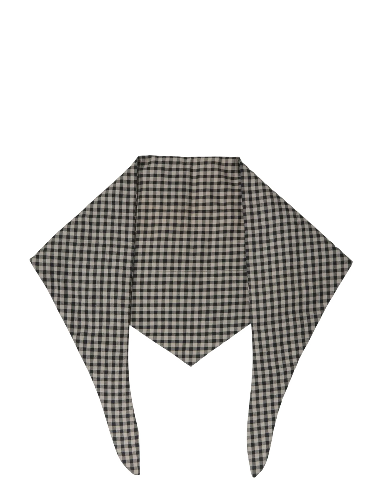 Object OBJOLIVIA PADDED CHECKED SCARF 146 - Object - OPAL GRAY / grey