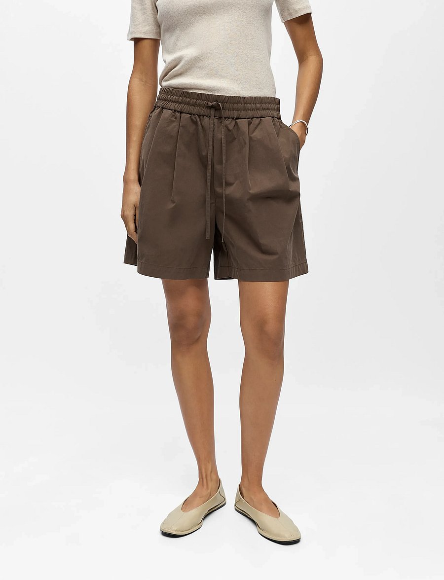 Object - OBJBERTA MW SHORTS E DIV - freizeitshorts - seal brown - 5
