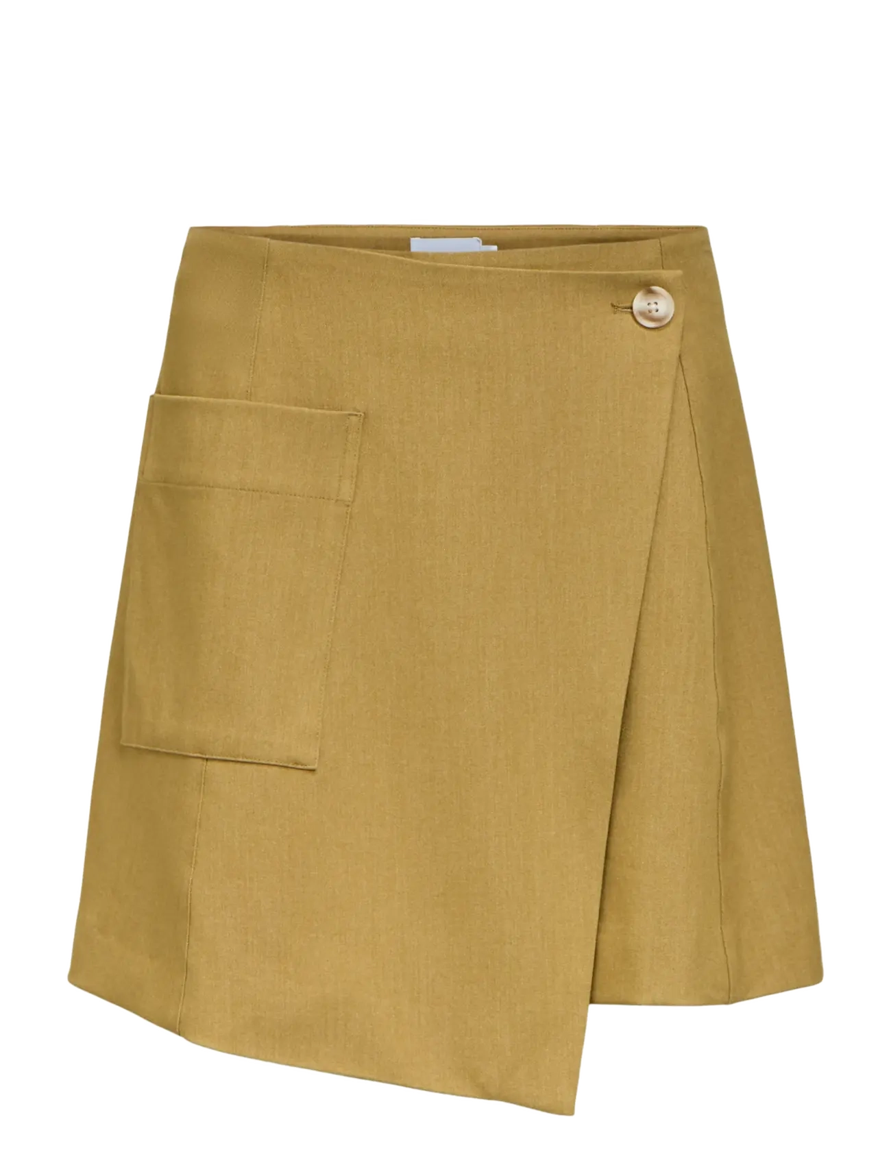 Object OBJLISA RE WRAP SKIRT NOOS - Kleidung - FENNEL SEED / khaki/green