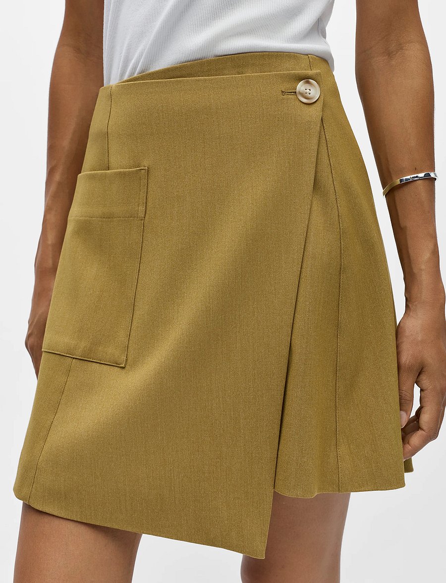 Object - OBJLISA RE WRAP SKIRT NOOS - fennel seed - 4