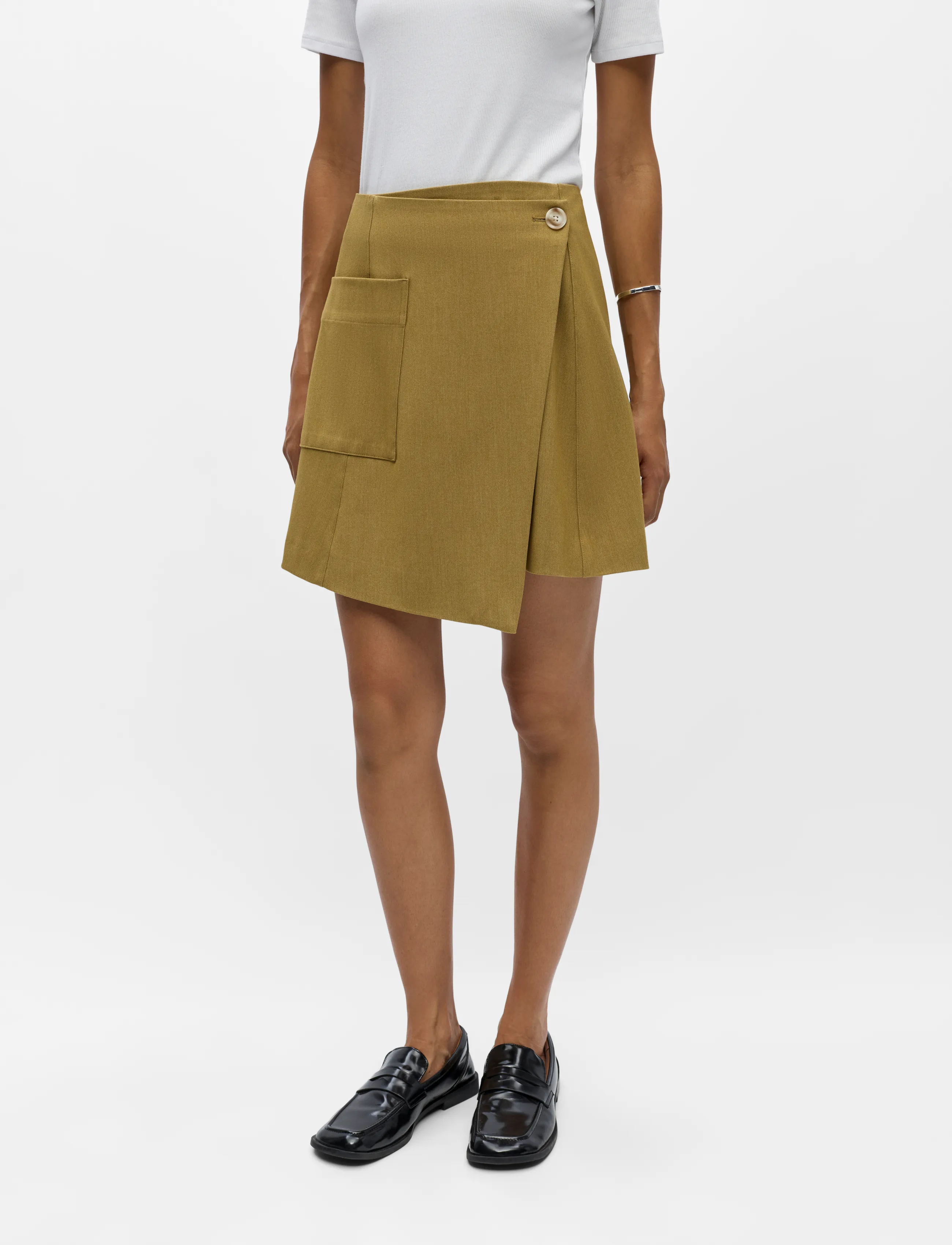 Object - OBJLISA RE WRAP SKIRT NOOS - fennel seed - 5