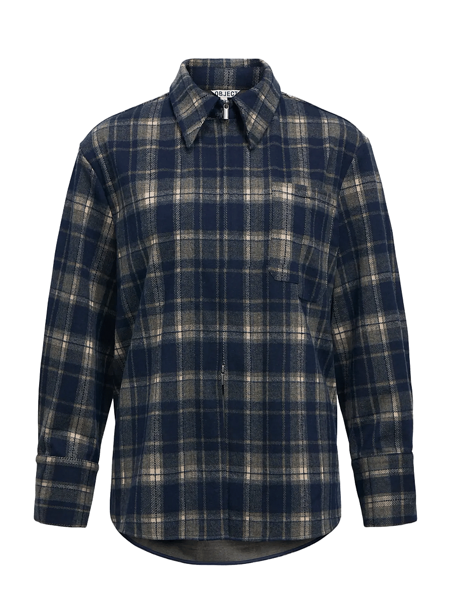 Object - OBJTHELMA L/S RE SHIRT 147 - sky captain - 1