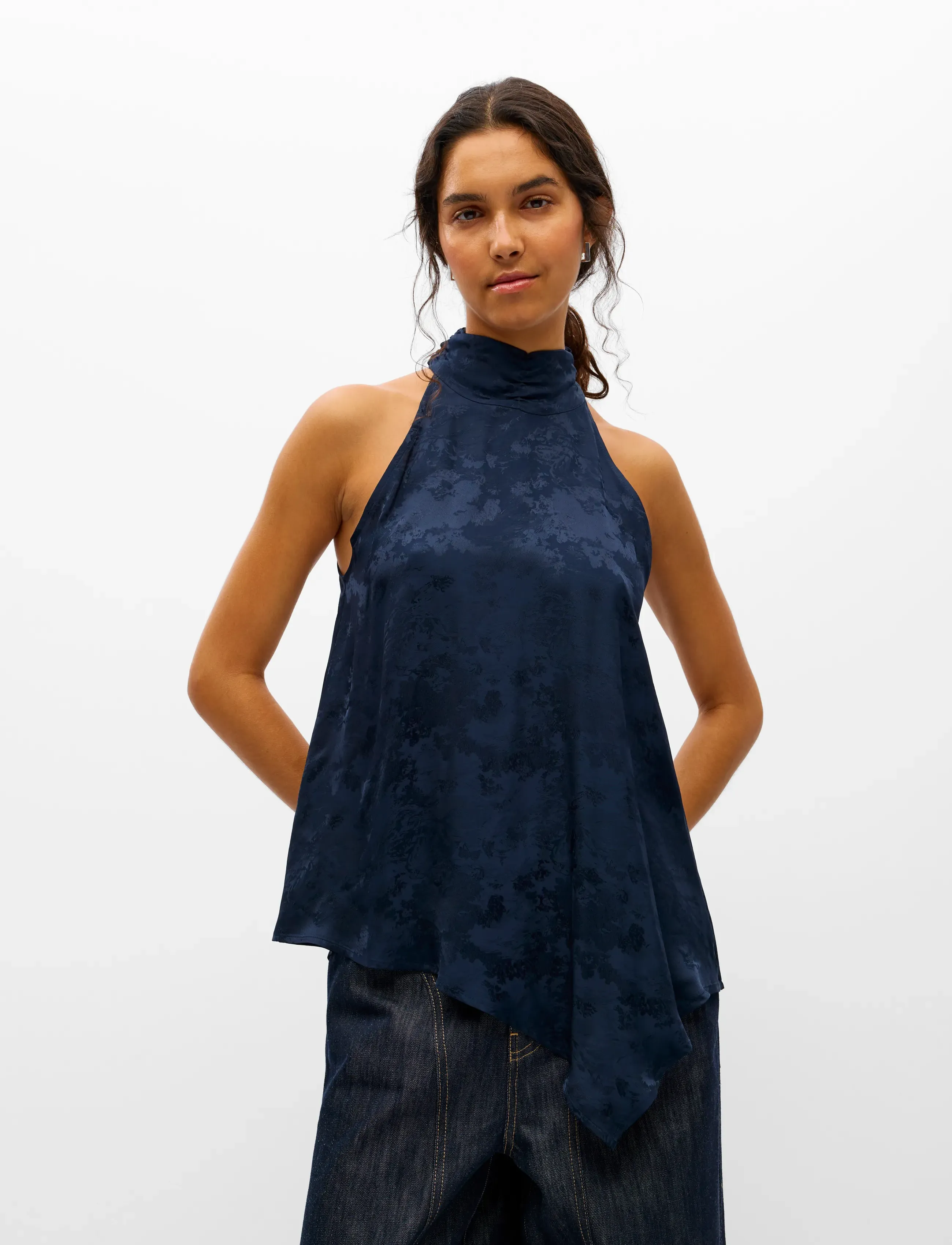 Object - OBJLUMA S/L RE ASYMMETRIC TOP 147 - varrukateta topid - sky captain - 4