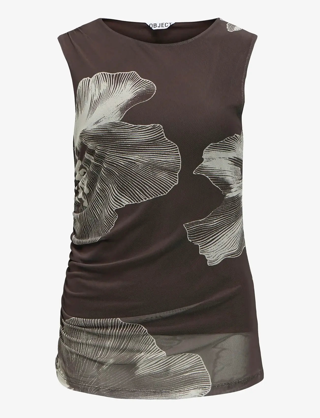 Object - OBJSHIRA S/L RE MESH TOP E SS FAIR 26 - madalaimad hinnad - seal brown - 1