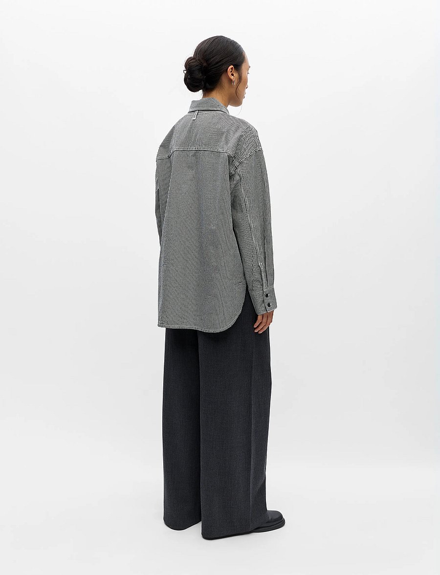Object - OBJKORKA L/S LO SHIRT 147 - black - 2