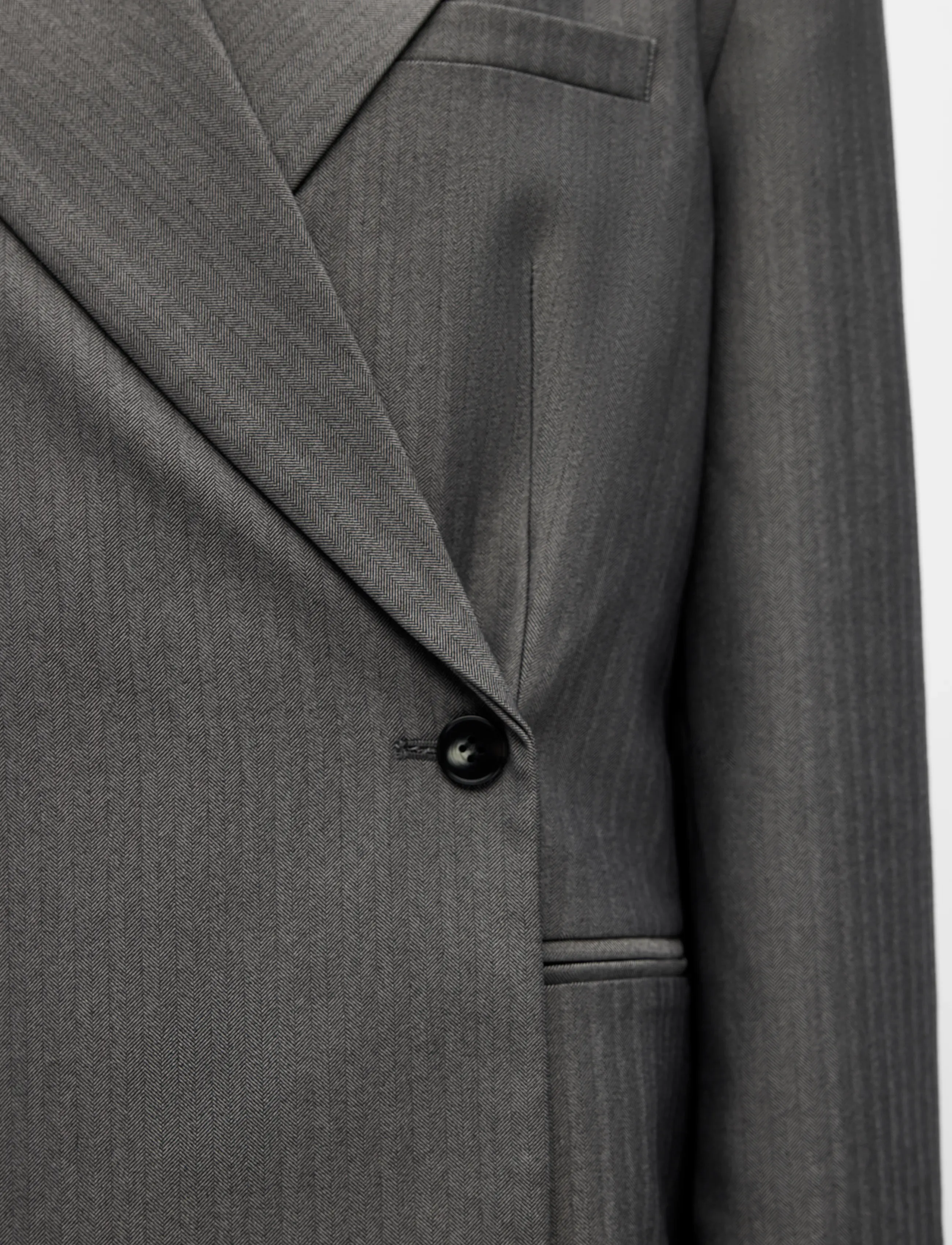 Object - OBJNOAMI OZ WRAP BLAZER 147 - gunmetal - 5
