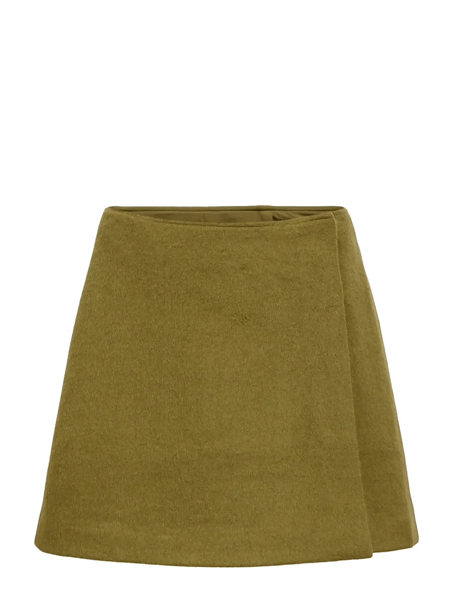 Object - OBJMANDI MW MINI SKIRT 147 - martini olive - 1