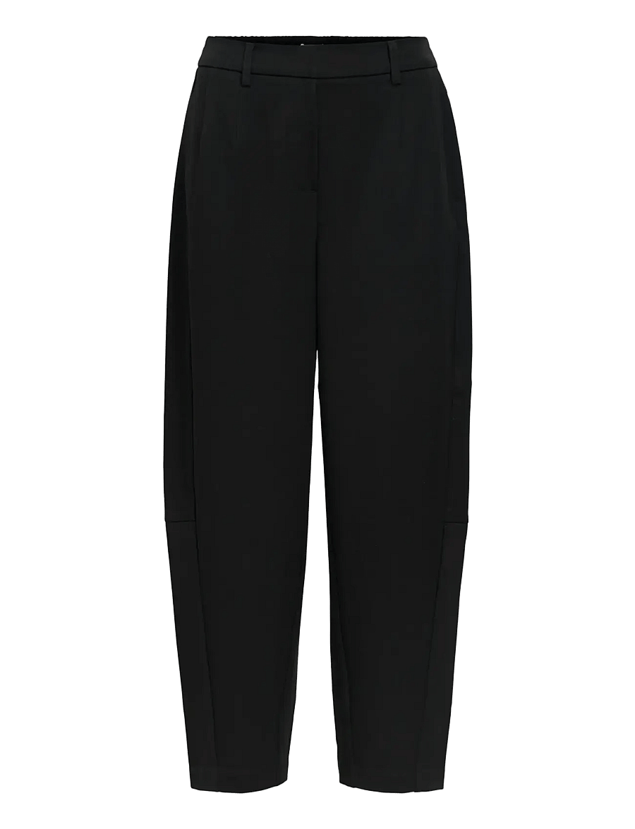 Object - OBJLISA HW ANKLE BARREL PANT NOOS - barrel püksid - black - 1