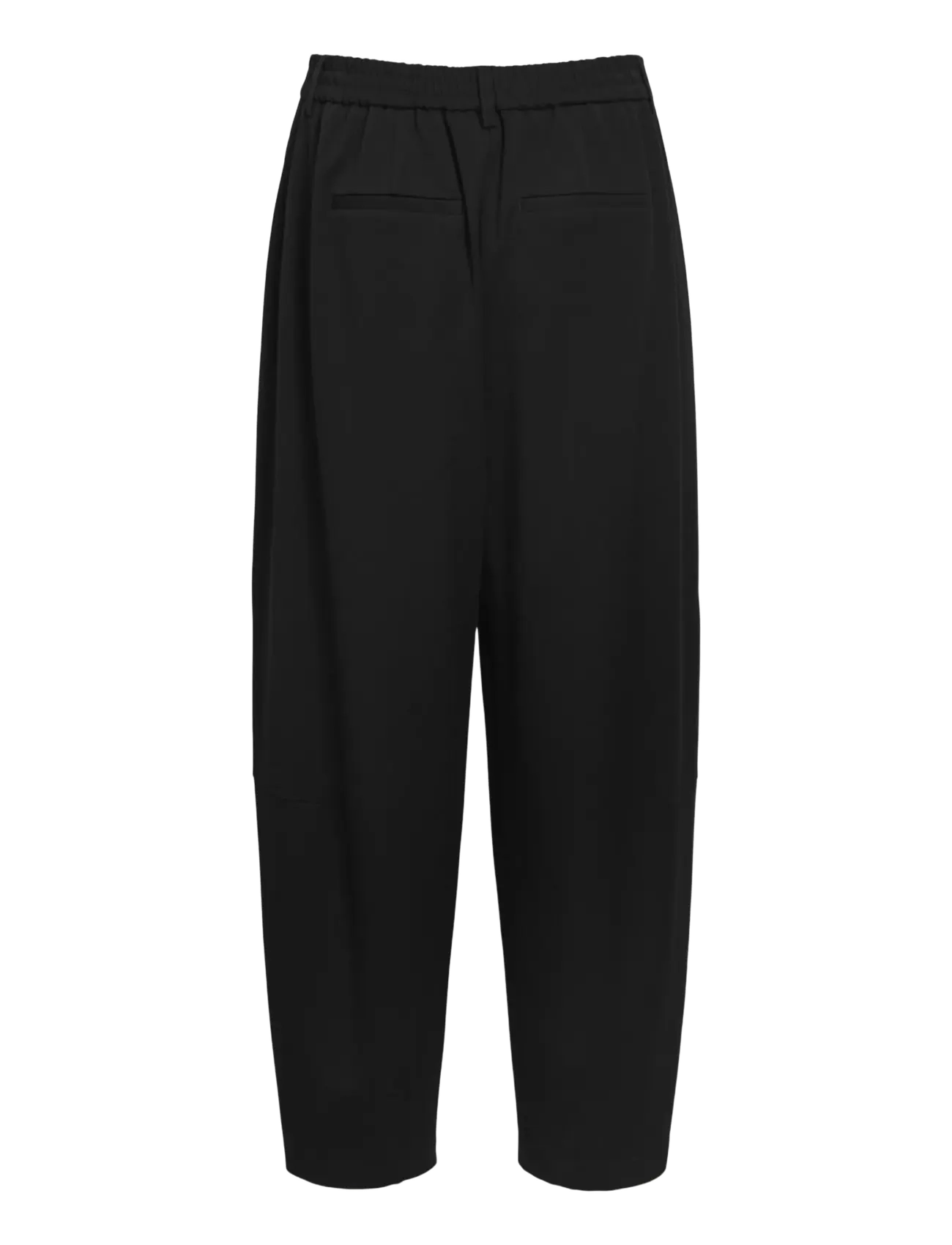 Object - OBJLISA HW ANKLE BARREL PANT NOOS - laveste priser - black - 2