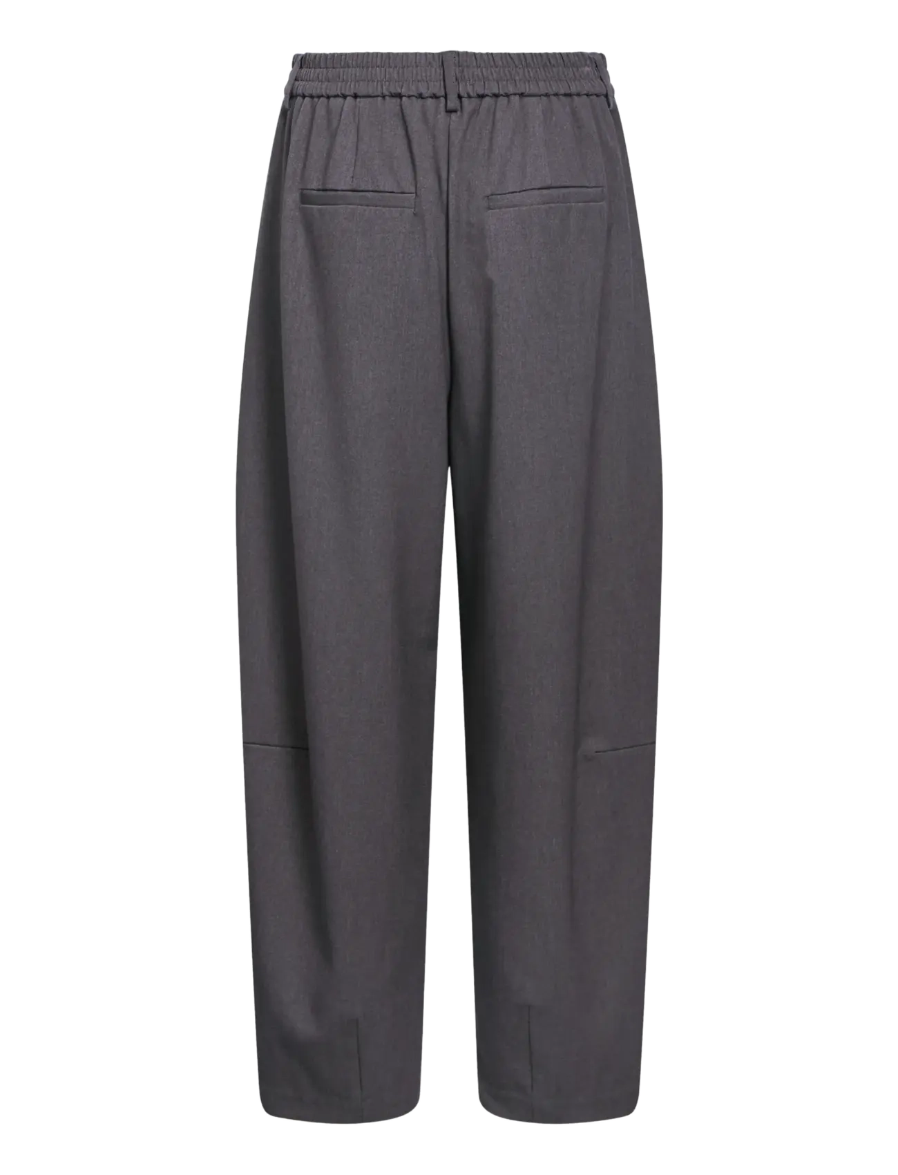 Object - OBJLISA HW ANKLE BARREL PANT NOOS - kvinnor - medium grey melange - 2
