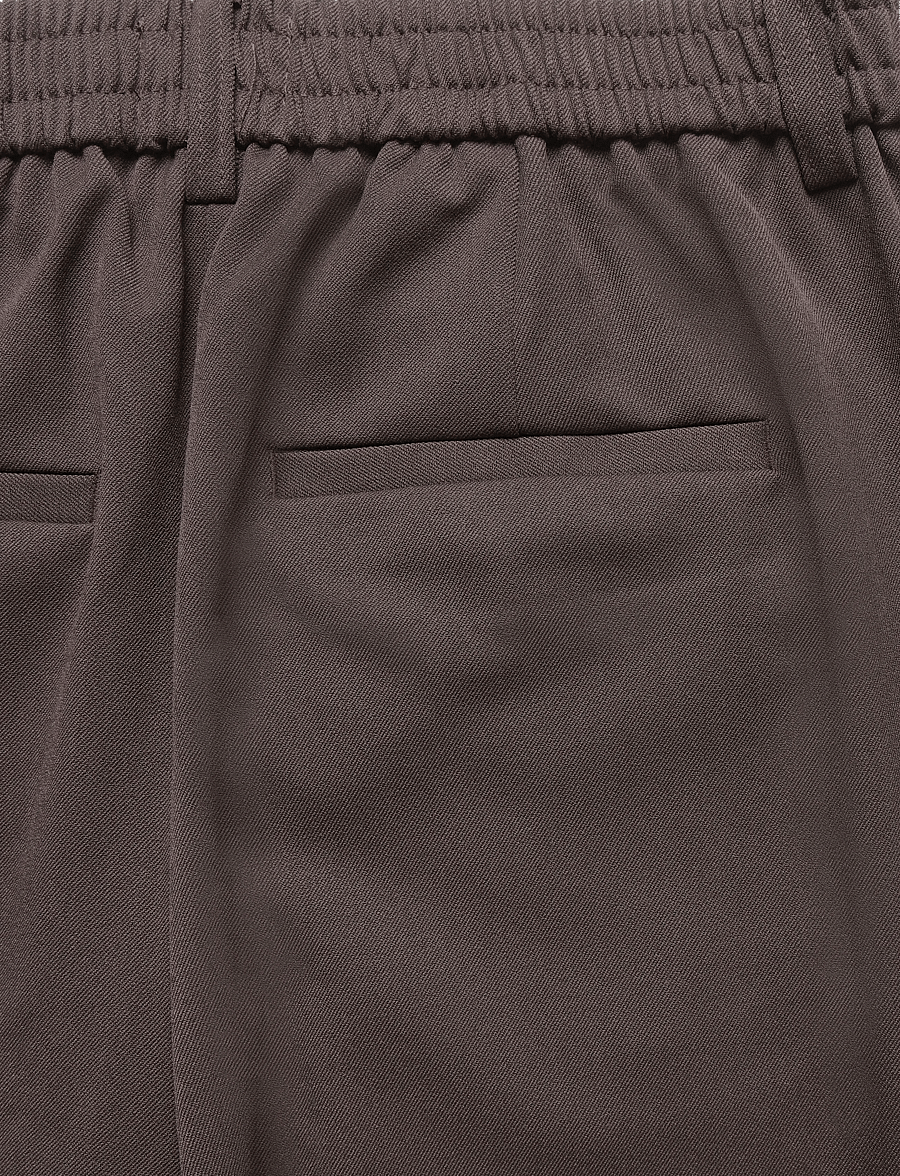 Object - OBJLISA HW ANKLE BARREL PANT NOOS - barrelbyxor - seal brown - 2