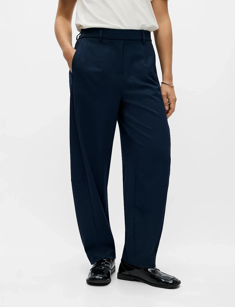 Object - OBJLISA HW ANKLE BARREL PANT NOOS - barrelbyxor - sky captain - 0