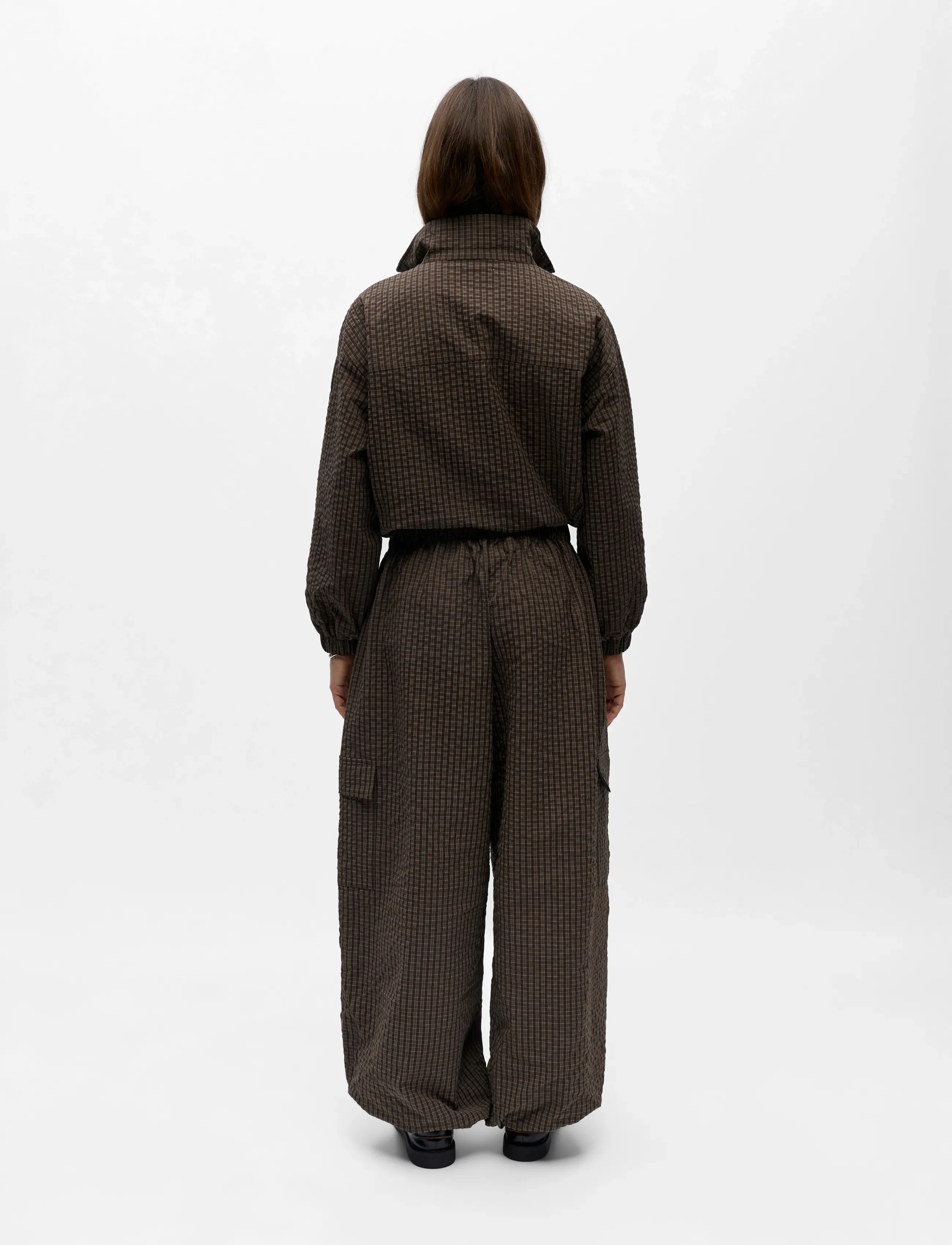 Object - OBJLEVI MW TRACK PANTS E DIV - barrel-püksid - seal brown - 2