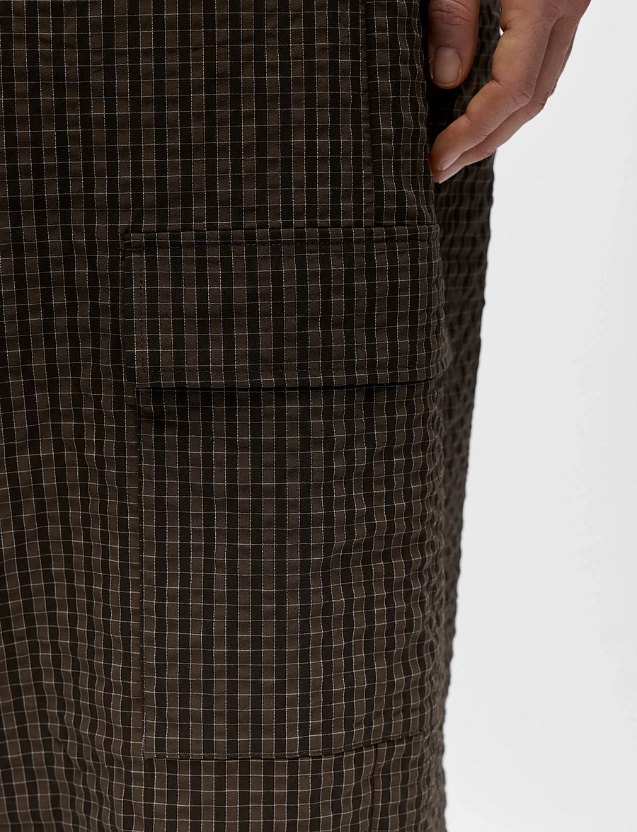 Object - OBJLEVI MW TRACK PANTS E DIV - barrel-püksid - seal brown - 4
