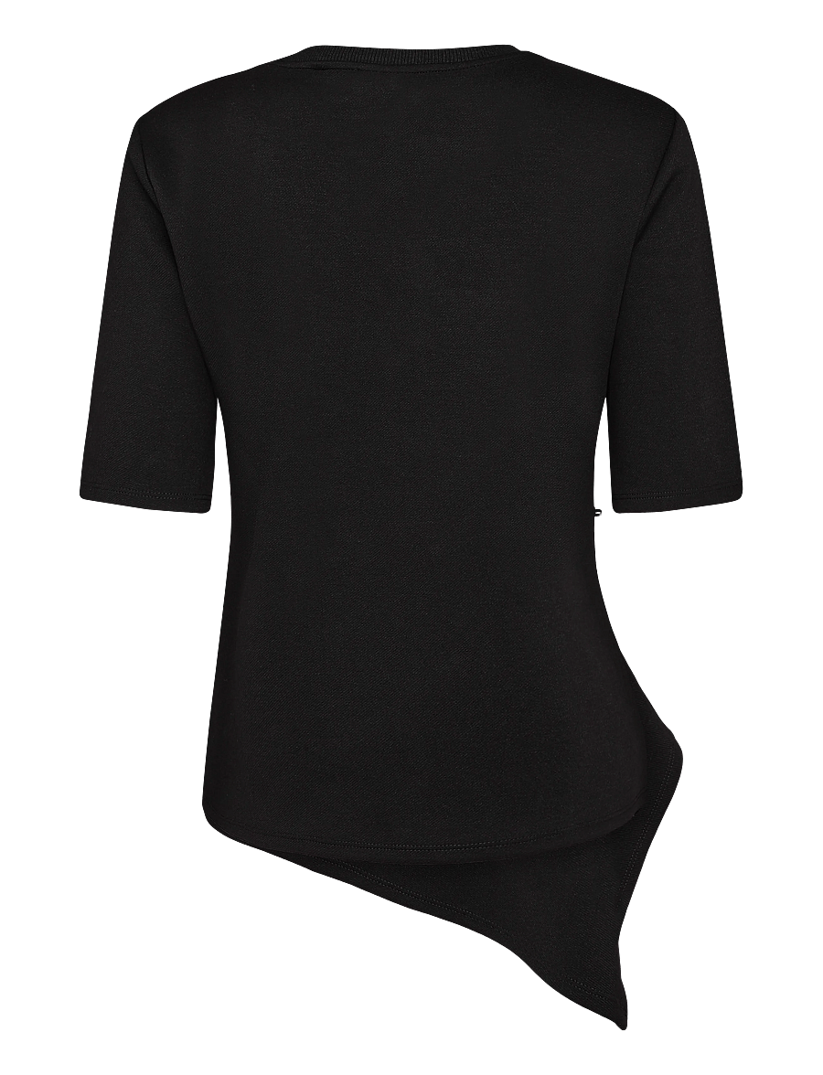 Object - OBJABBEY 2/4 RE TOP 147 - t-shirts - black - 1