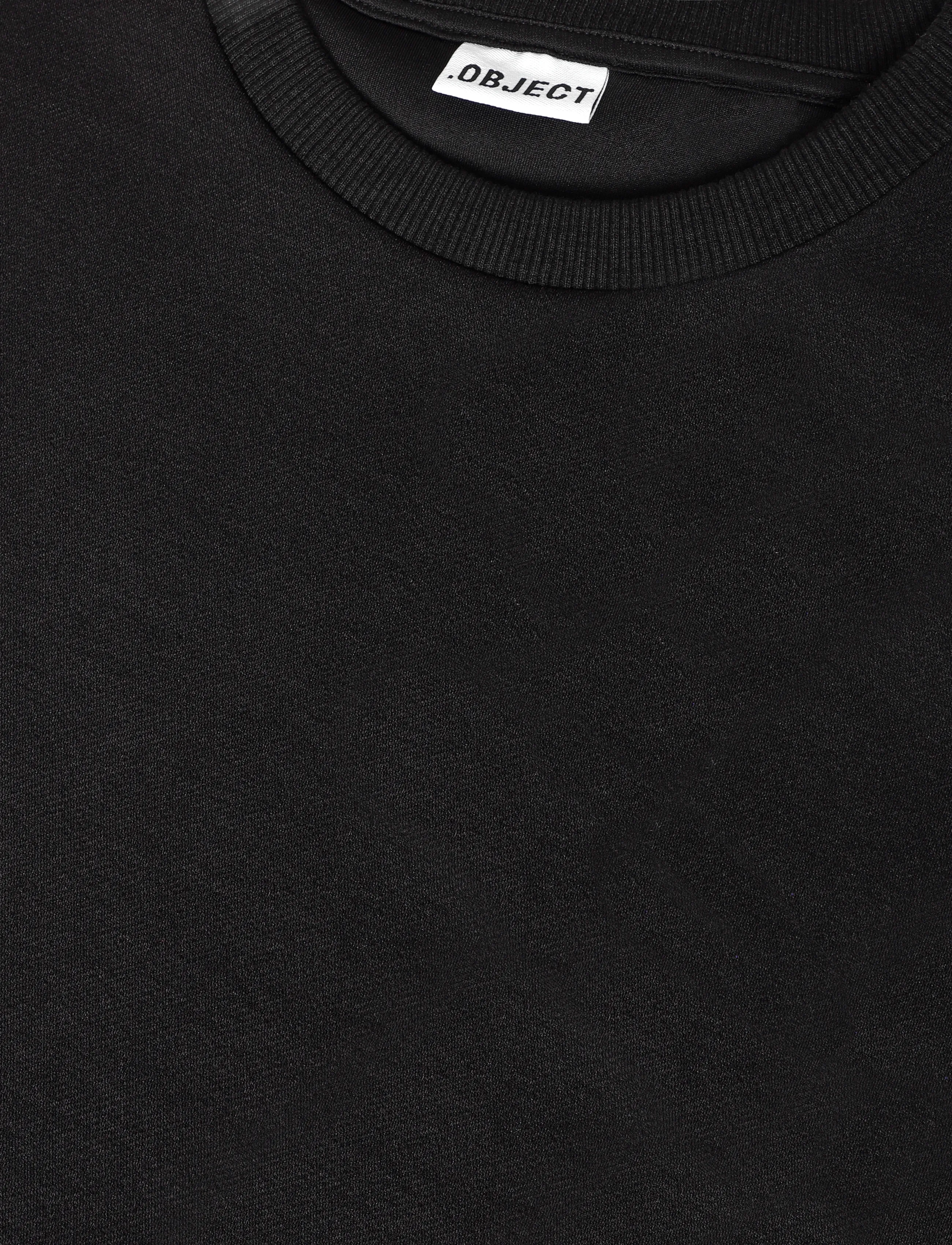 Object - OBJABBEY 2/4 RE TOP 147 - t-shirts - black - 2