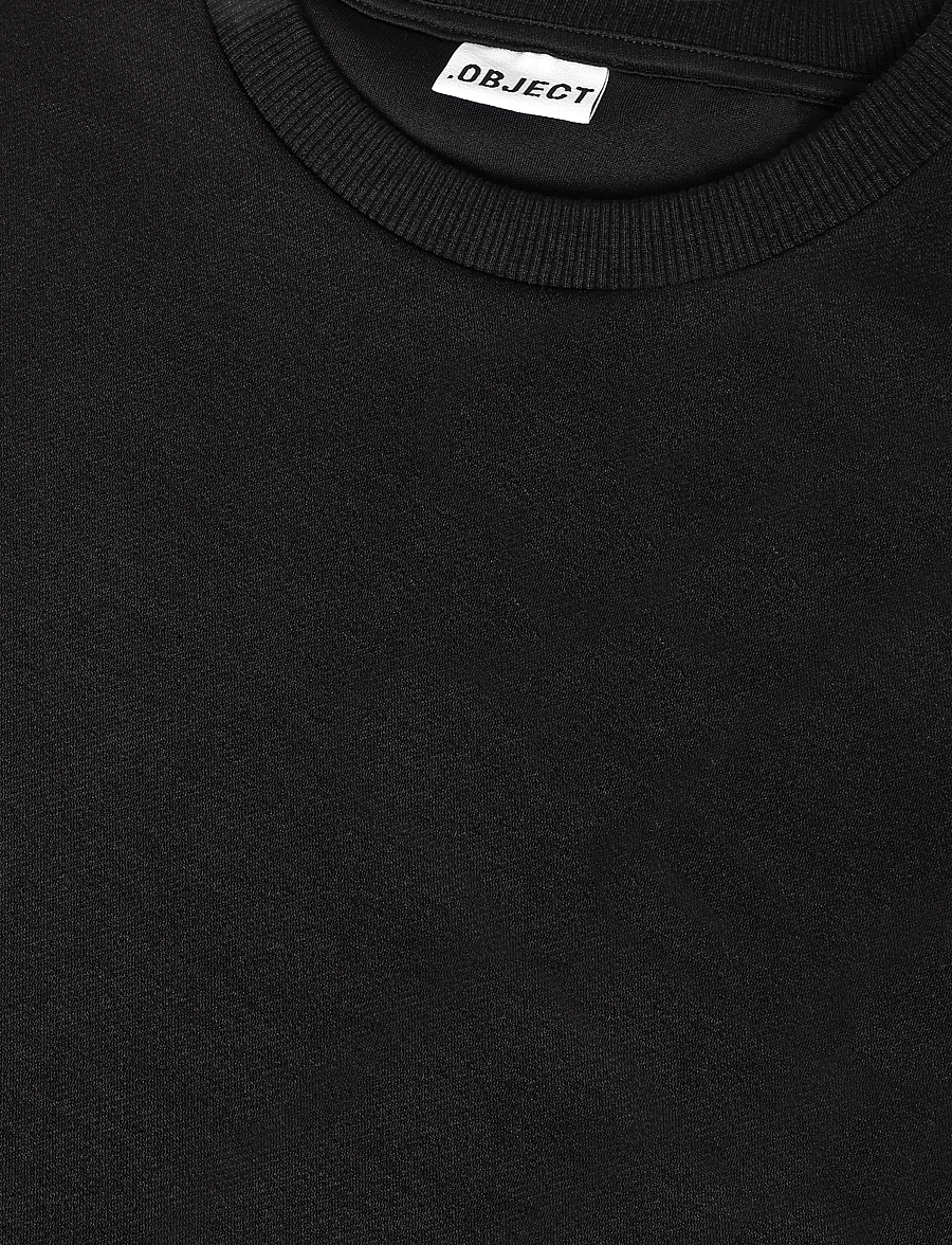Object - OBJABBEY 2/4 RE TOP 147 - t-shirts - black - 2