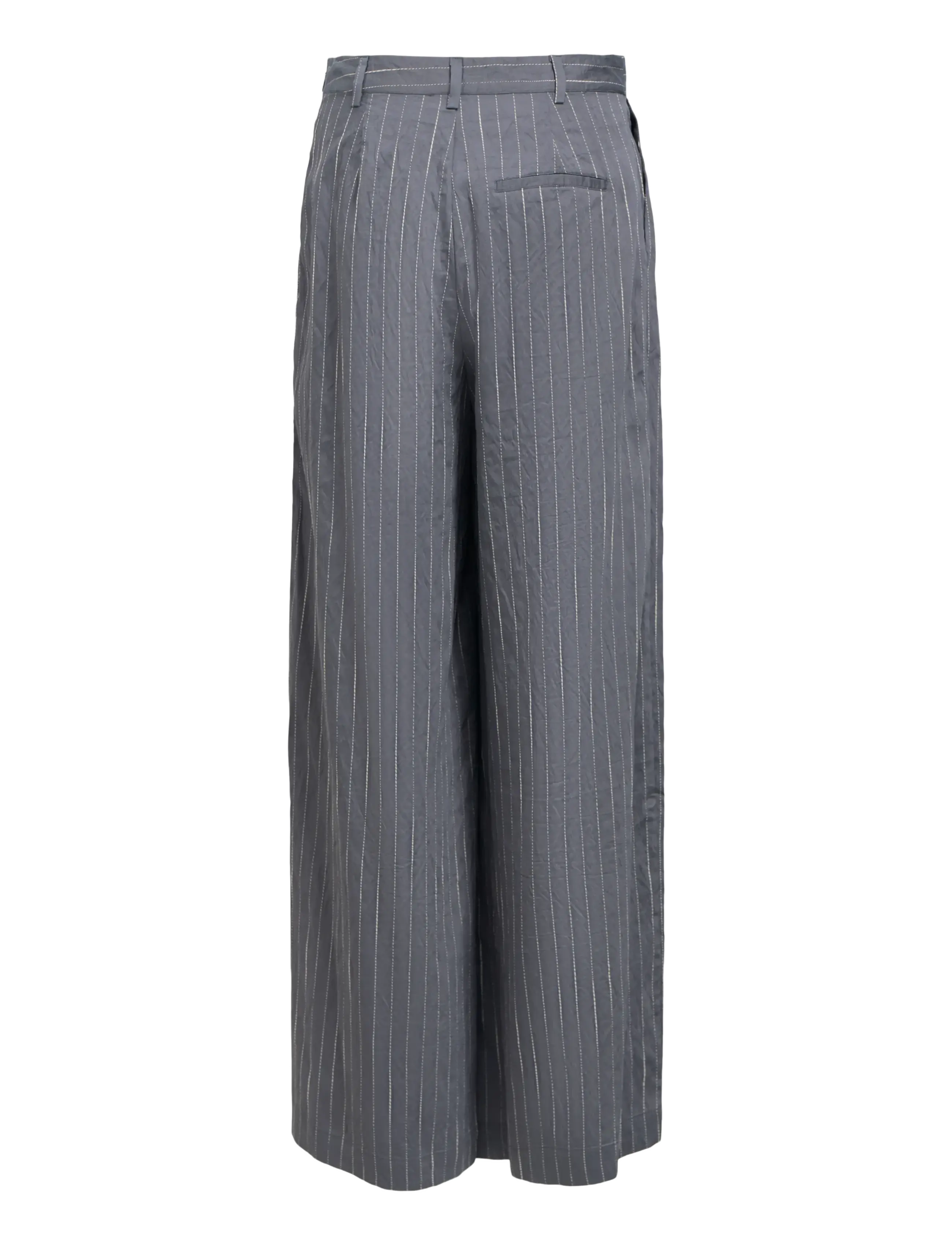 Object - OBJLOY HW WIDE PANT 148 - wide leg trousers - gunmetal - 2