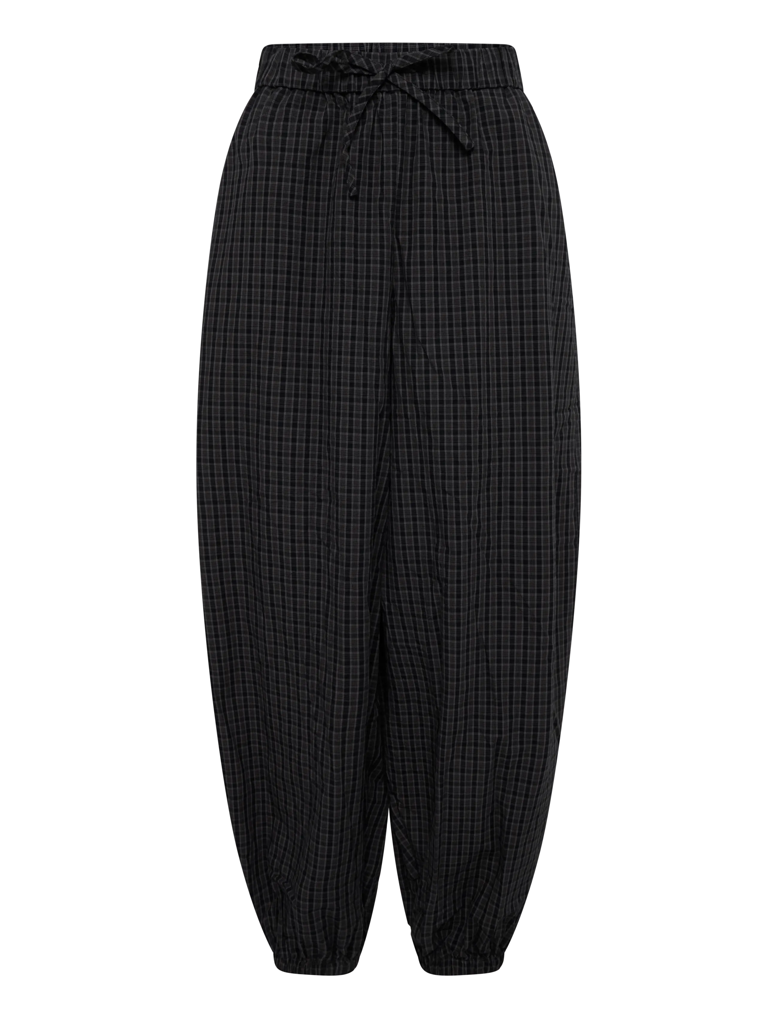 Object OBJDELVA HAREM PANT 148 - Trousers - GUNMETAL / grey
