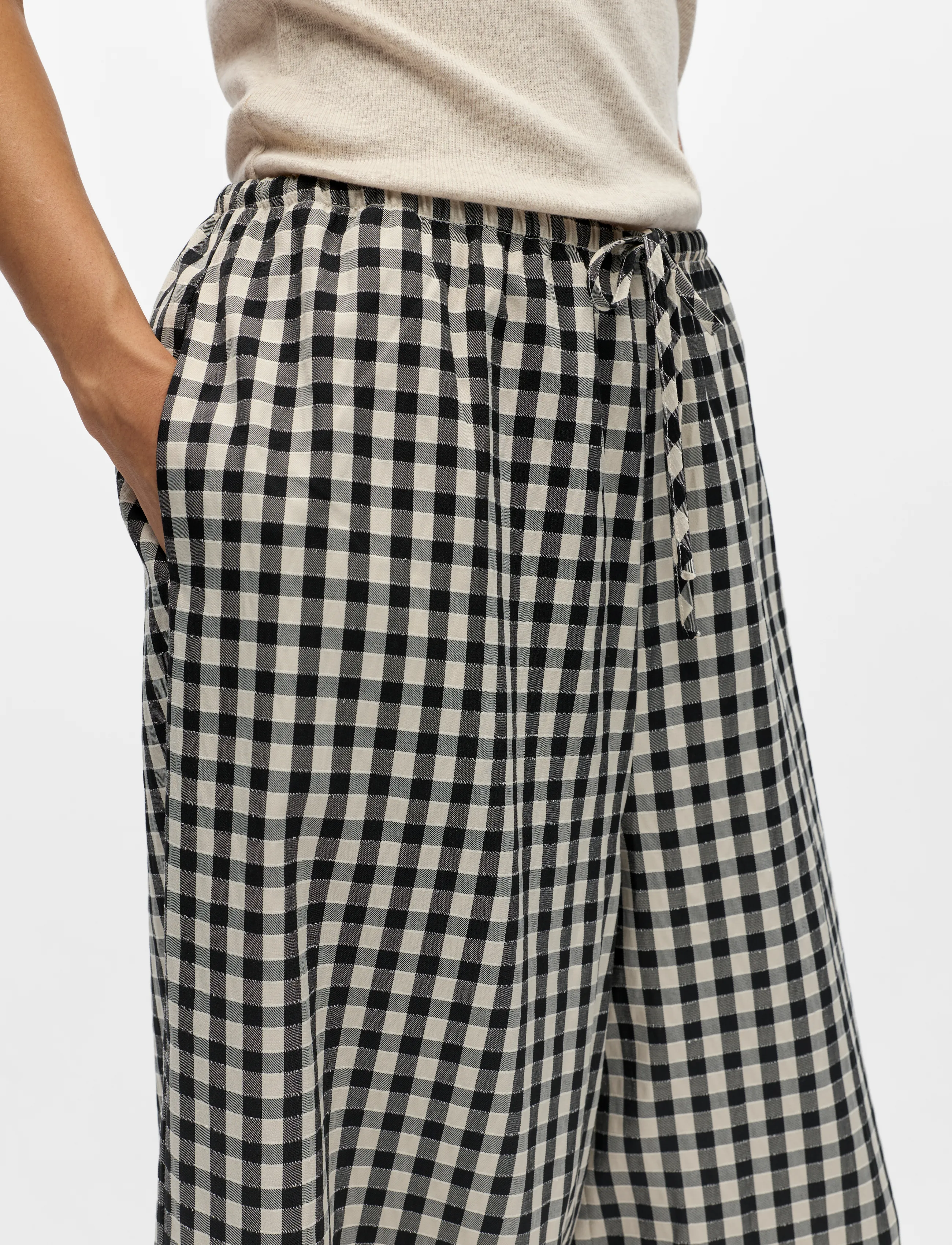 Object - OBJCLARI MW OZ WIDE PANT E PA 26 - birch - 4