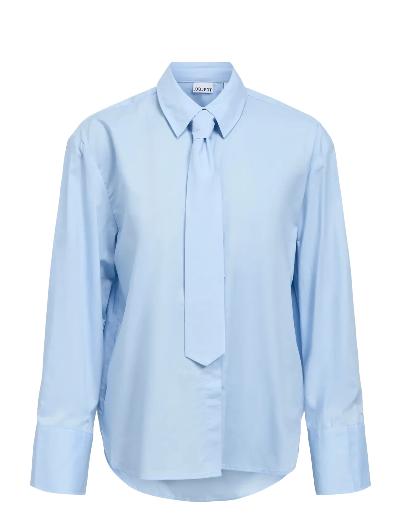 Object OBJZILA L/S RE TIE SHIRT E PA 26 - Bluser & Skjorter - KENTUCKY BLUE / blue