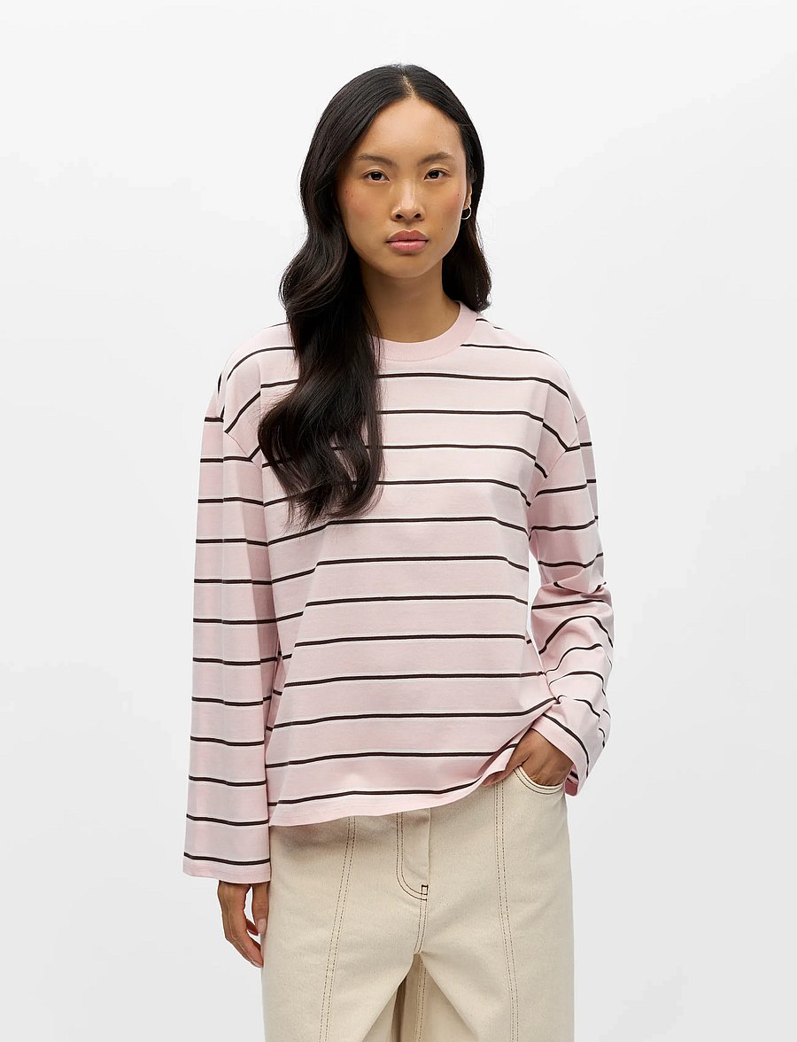 Object - OBJGIMA RE L/S T-SHIRT E PA 26 - pikkade varrukatega topid - pale lilac - 3