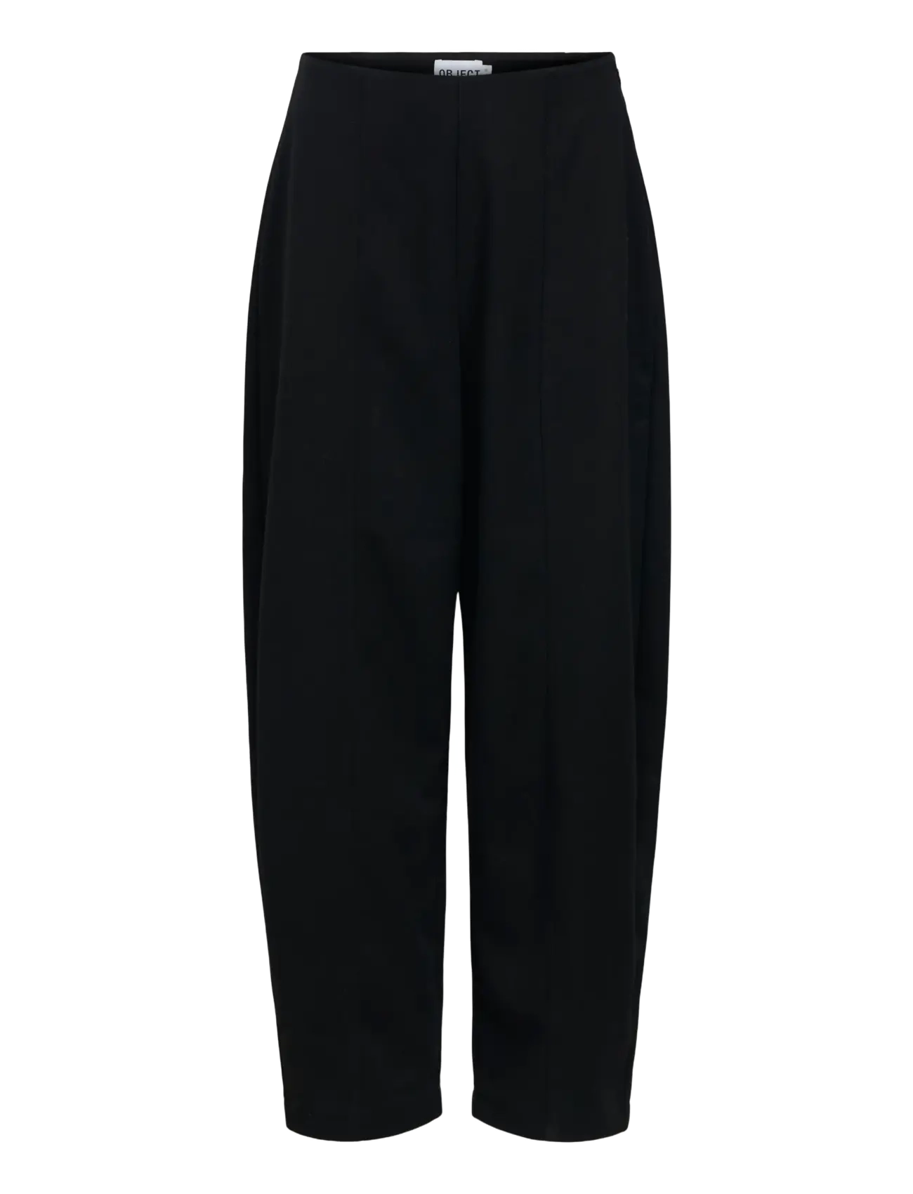 Object - OBJLERKE MW BARREL PANT E CI AW 26 - black - 1