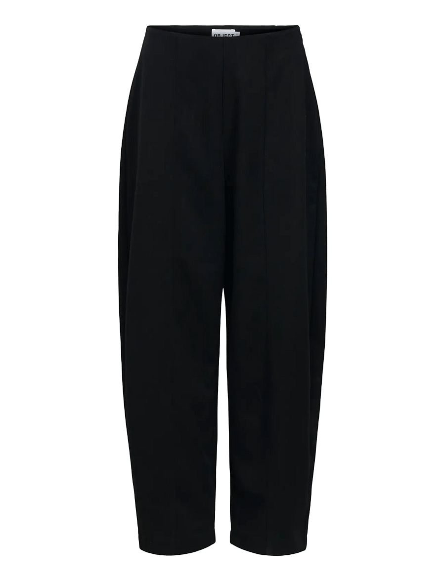 Object - OBJLERKE MW BARREL PANT E CI AW 26 - barrel-püksid - black - 1