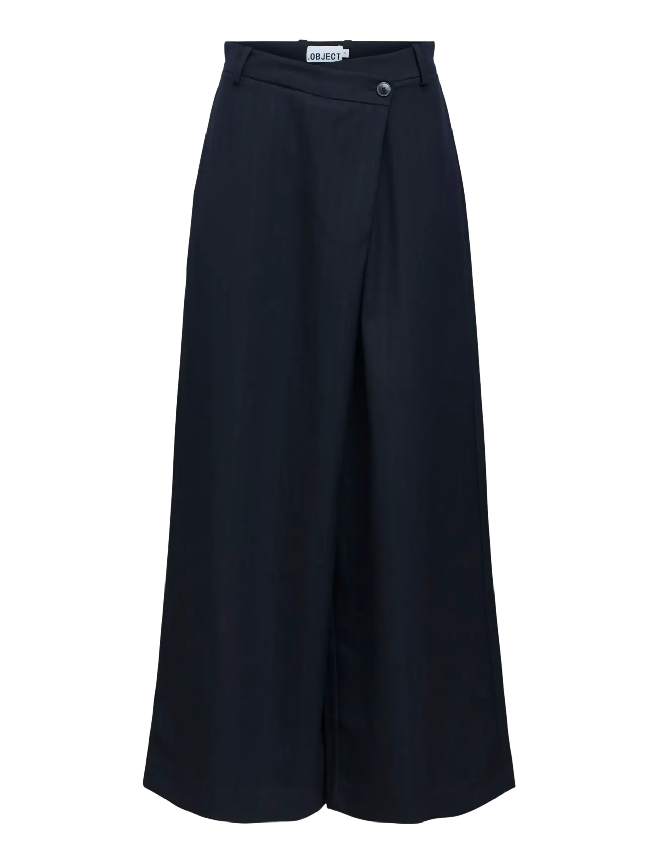 Object - OBJHANNA HW WRAP PANTS E AU 26 - pidulikud püksid - sky captain - 1