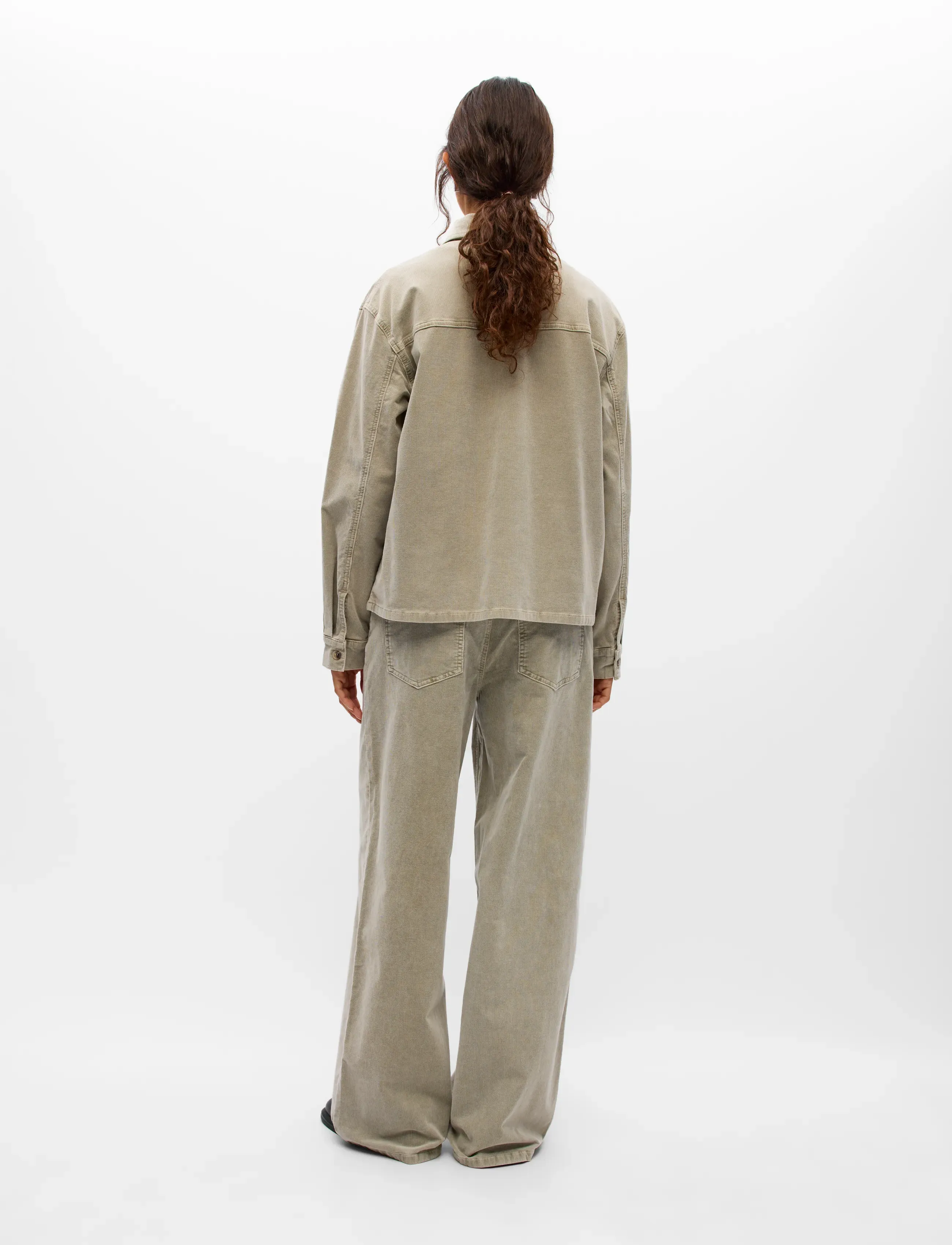 Object - OBJROSIE L/S RE CORDUROY SHIRT 148 ND - langärmlige hemden - twill - 2