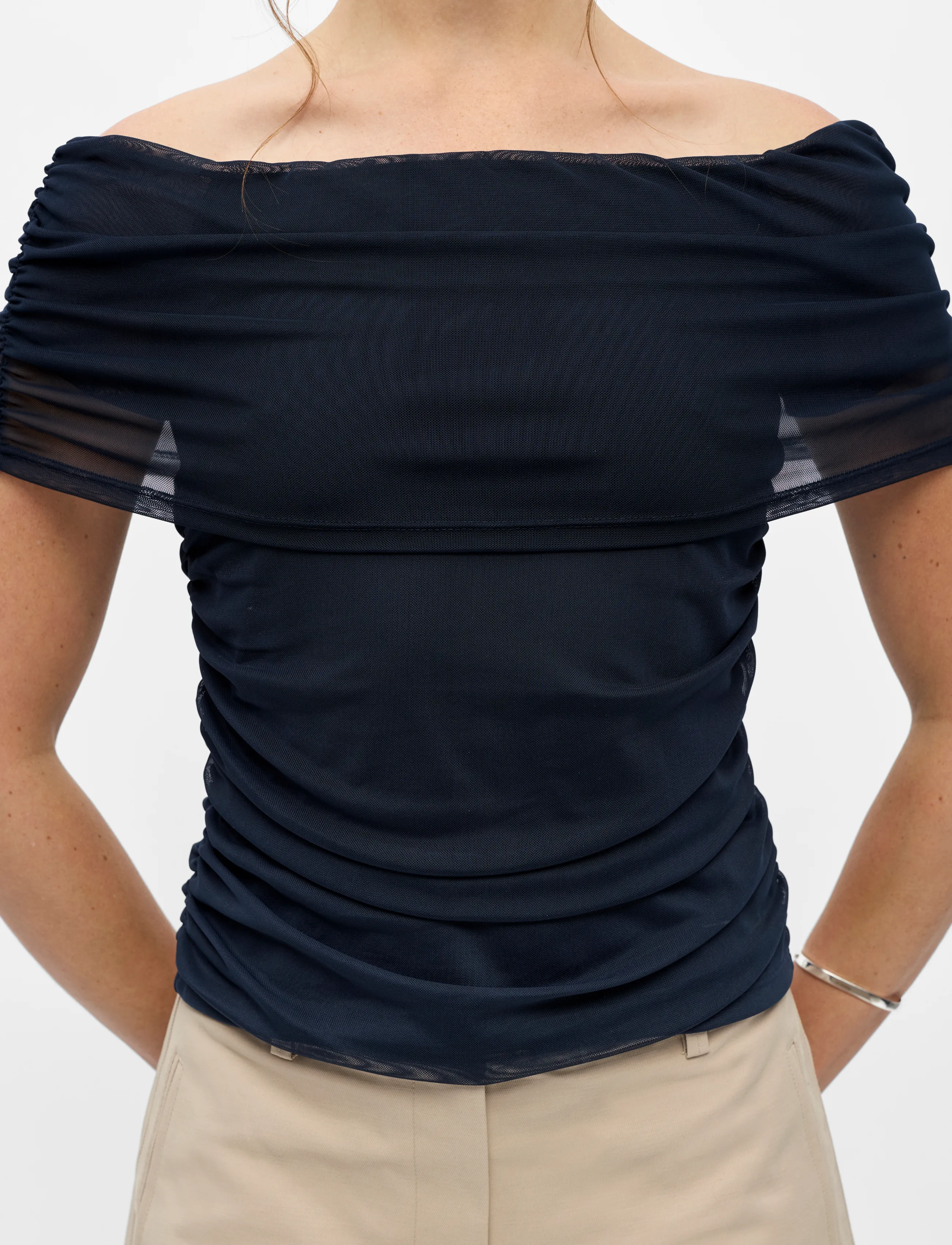 Object - OBJDINA S/S REG. CAPE TOP E TNE 26 - festliche oberteile - sky captain - 4