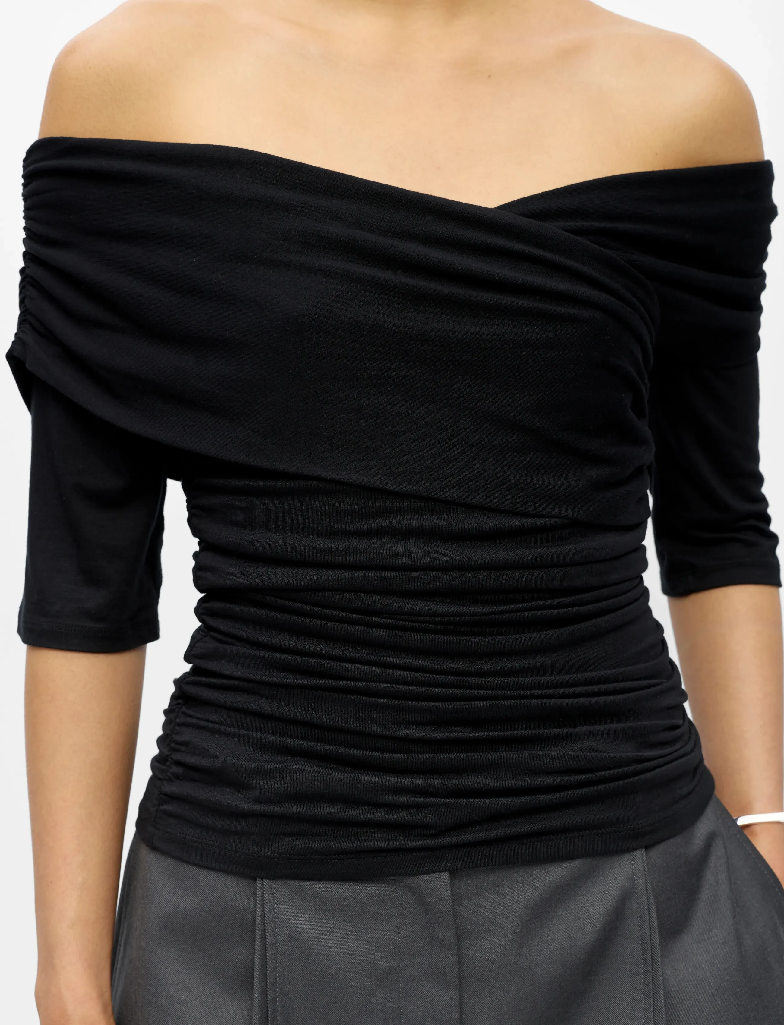 Object - OBJLEVIH 2/4 CROSS OVER TOP NOOS - særlige begivenheder - black - 3